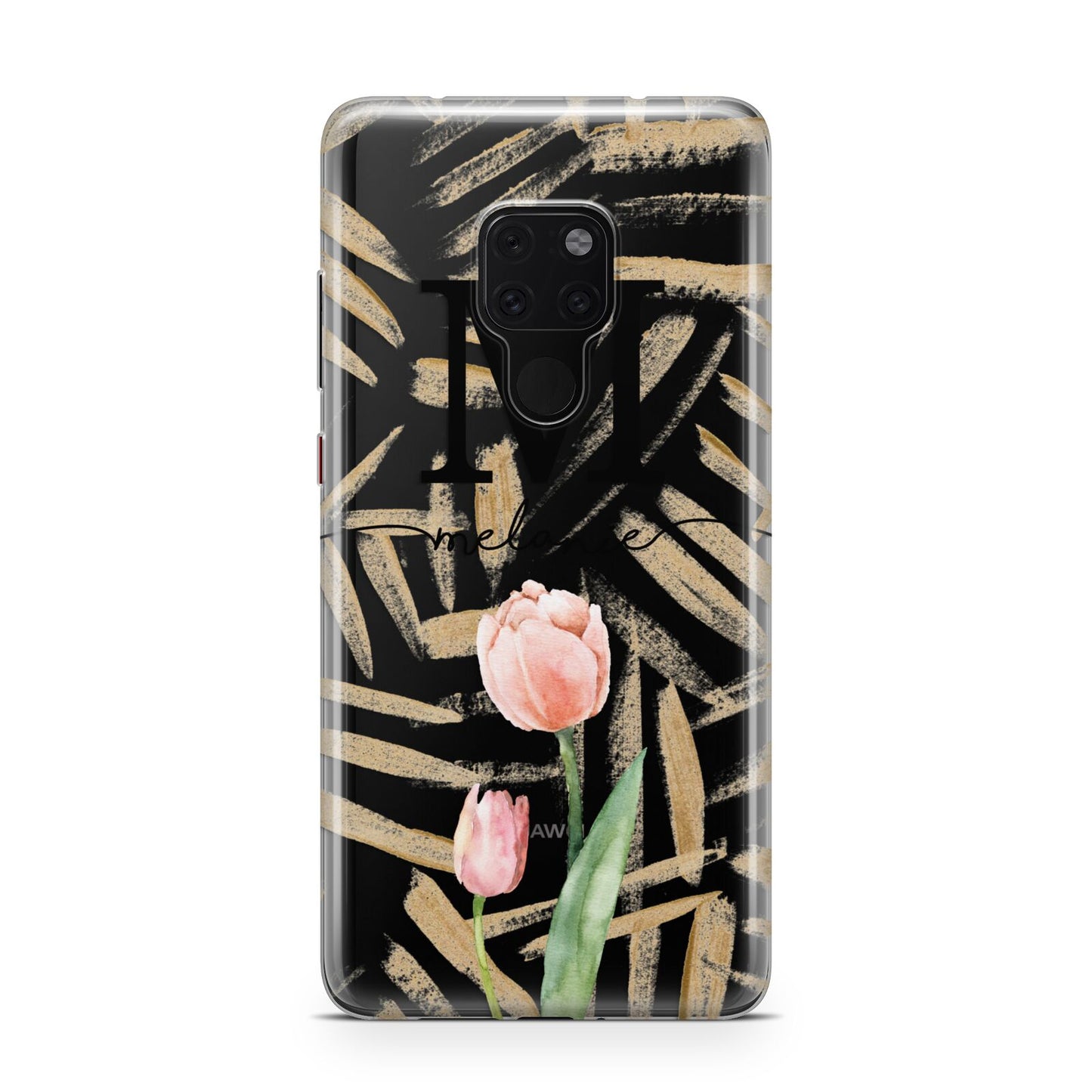 Personalised Tulip Huawei Mate 20 Phone Case