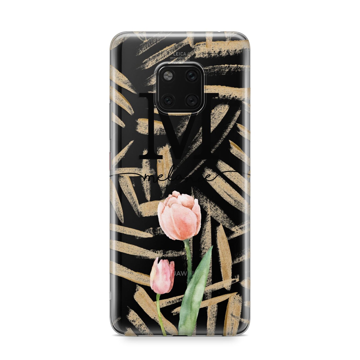 Personalised Tulip Huawei Mate 20 Pro Phone Case