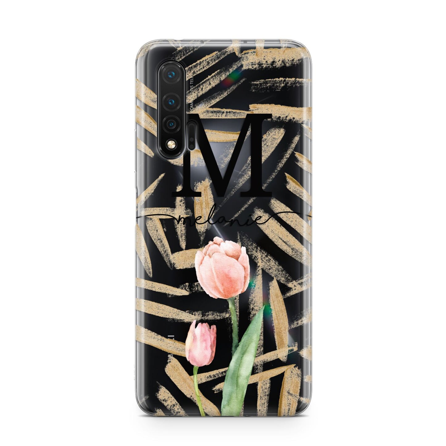 Personalised Tulip Huawei Nova 6 Phone Case