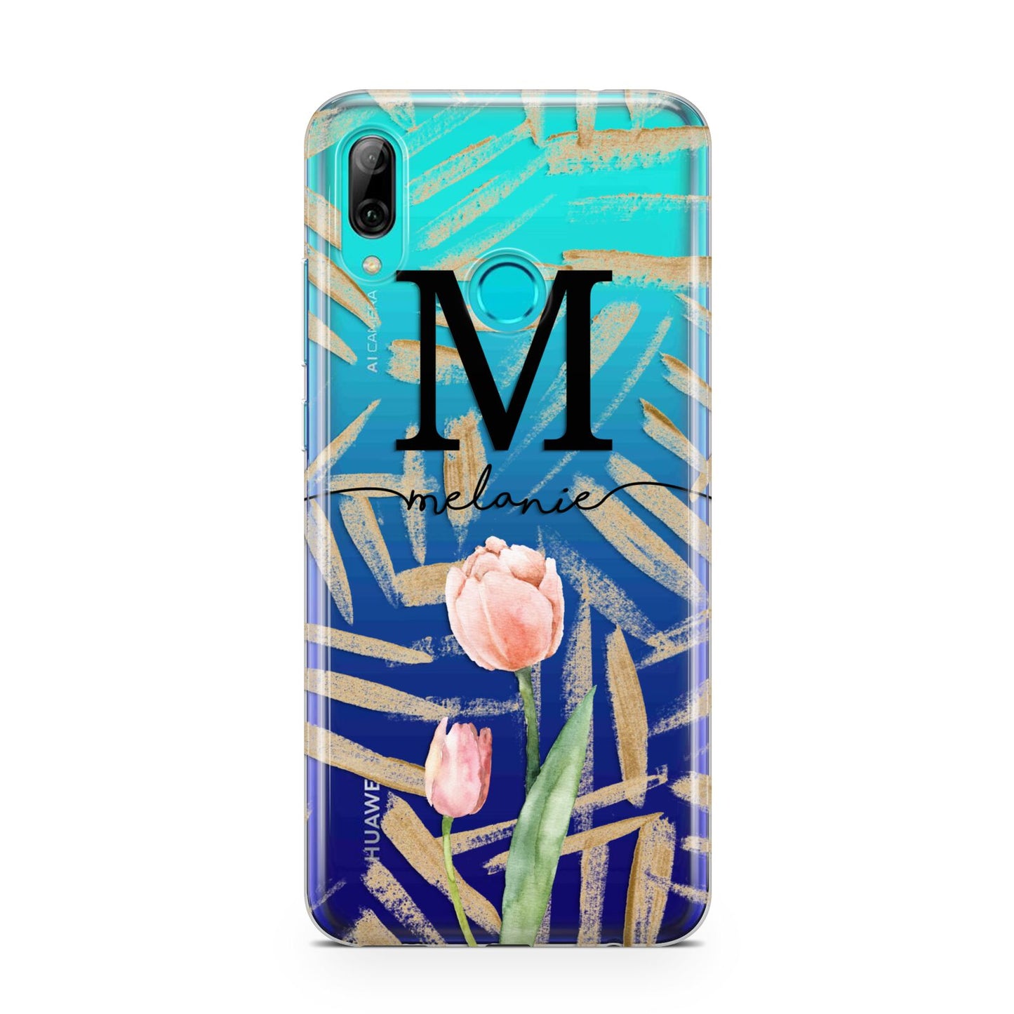 Personalised Tulip Huawei P Smart 2019 Case