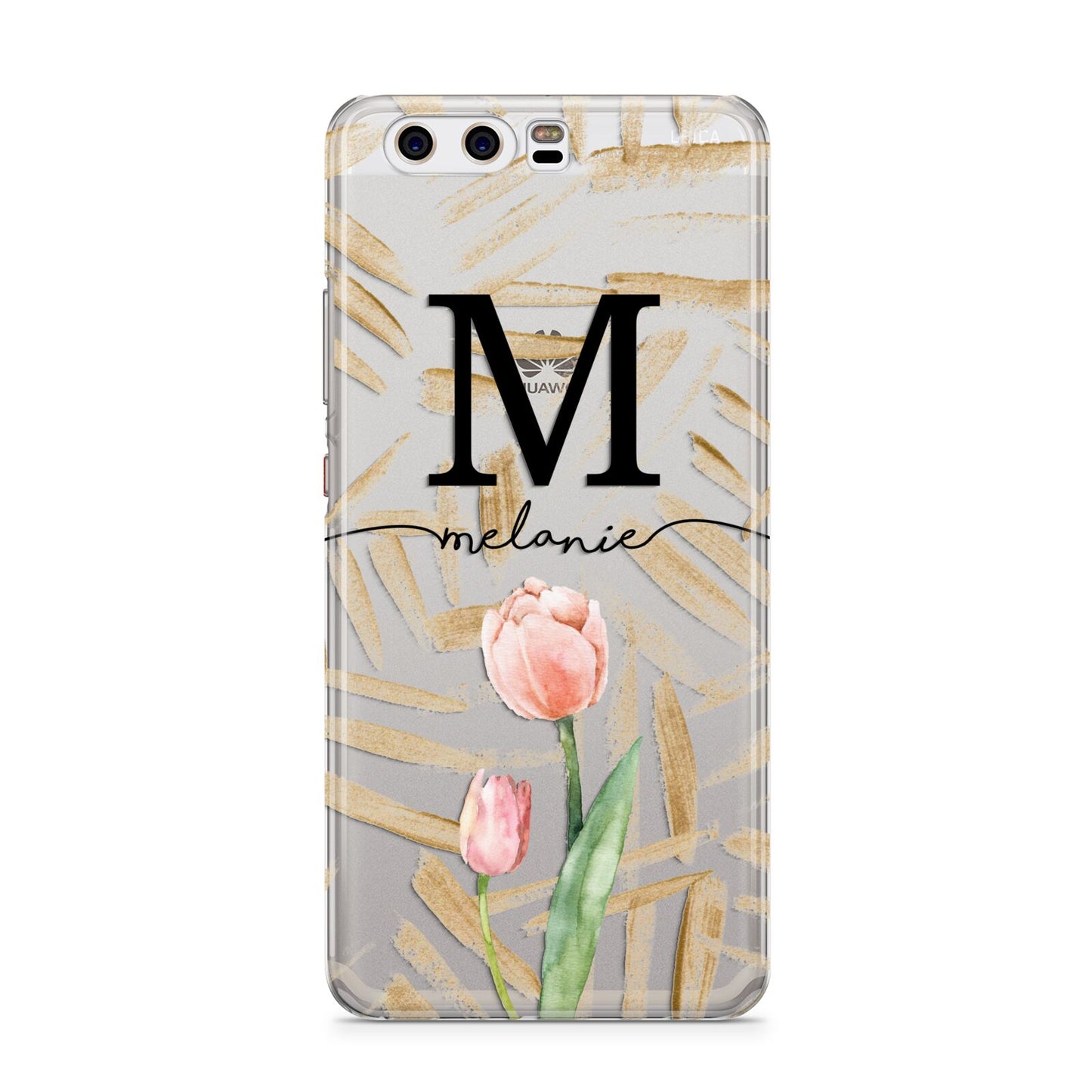 Personalised Tulip Huawei P10 Phone Case