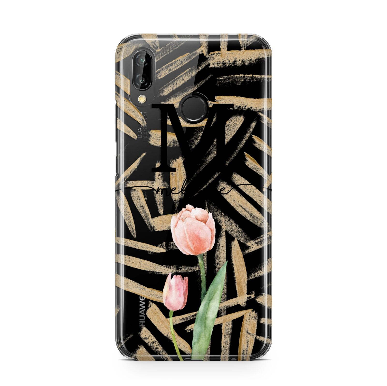 Personalised Tulip Huawei P20 Lite Phone Case