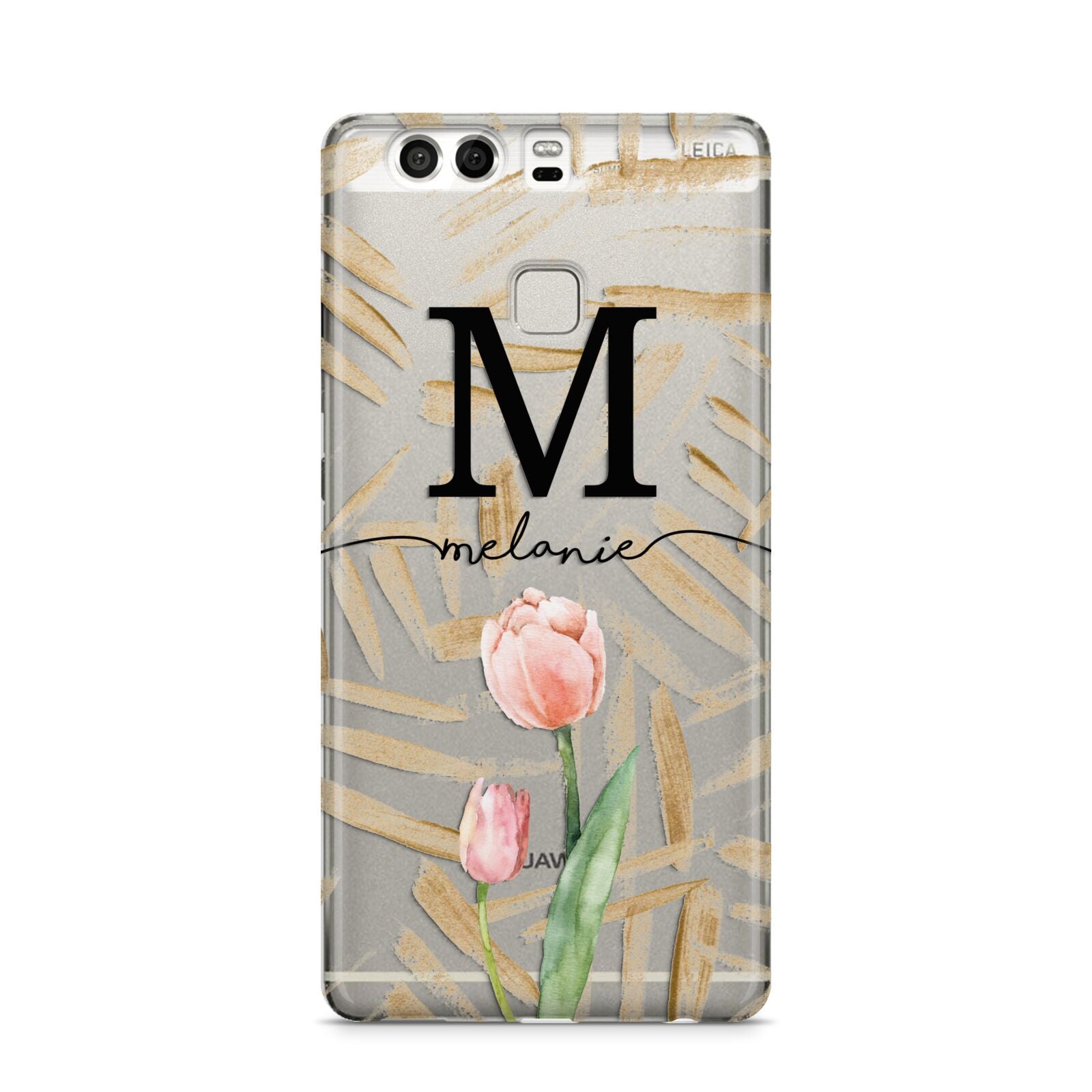 Personalised Tulip Huawei P9 Case