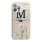 Personalised Tulip iPhone 13 Pro Max TPU Impact Case with Pink Edges