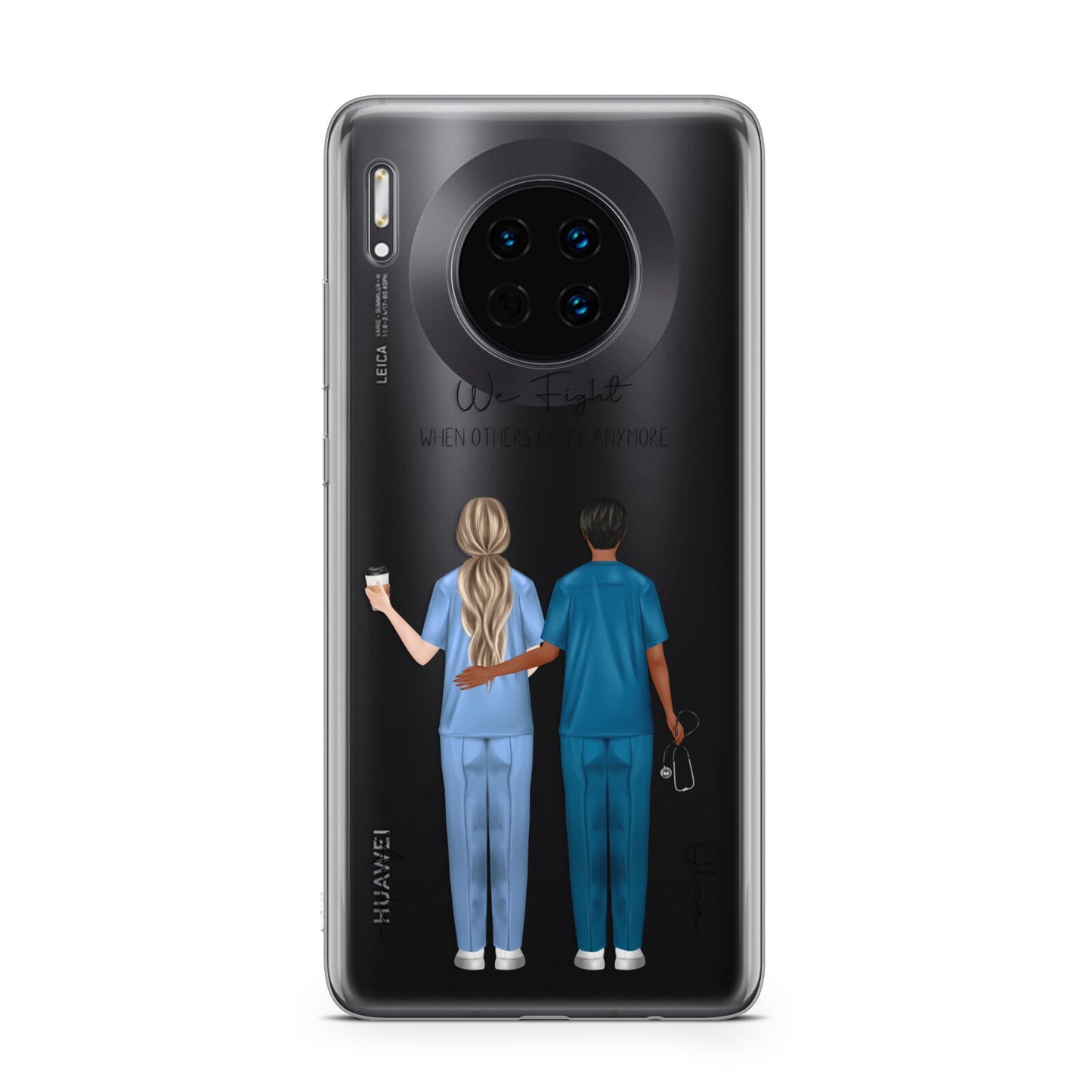 Personalised Two Nurses Huawei Mate 30