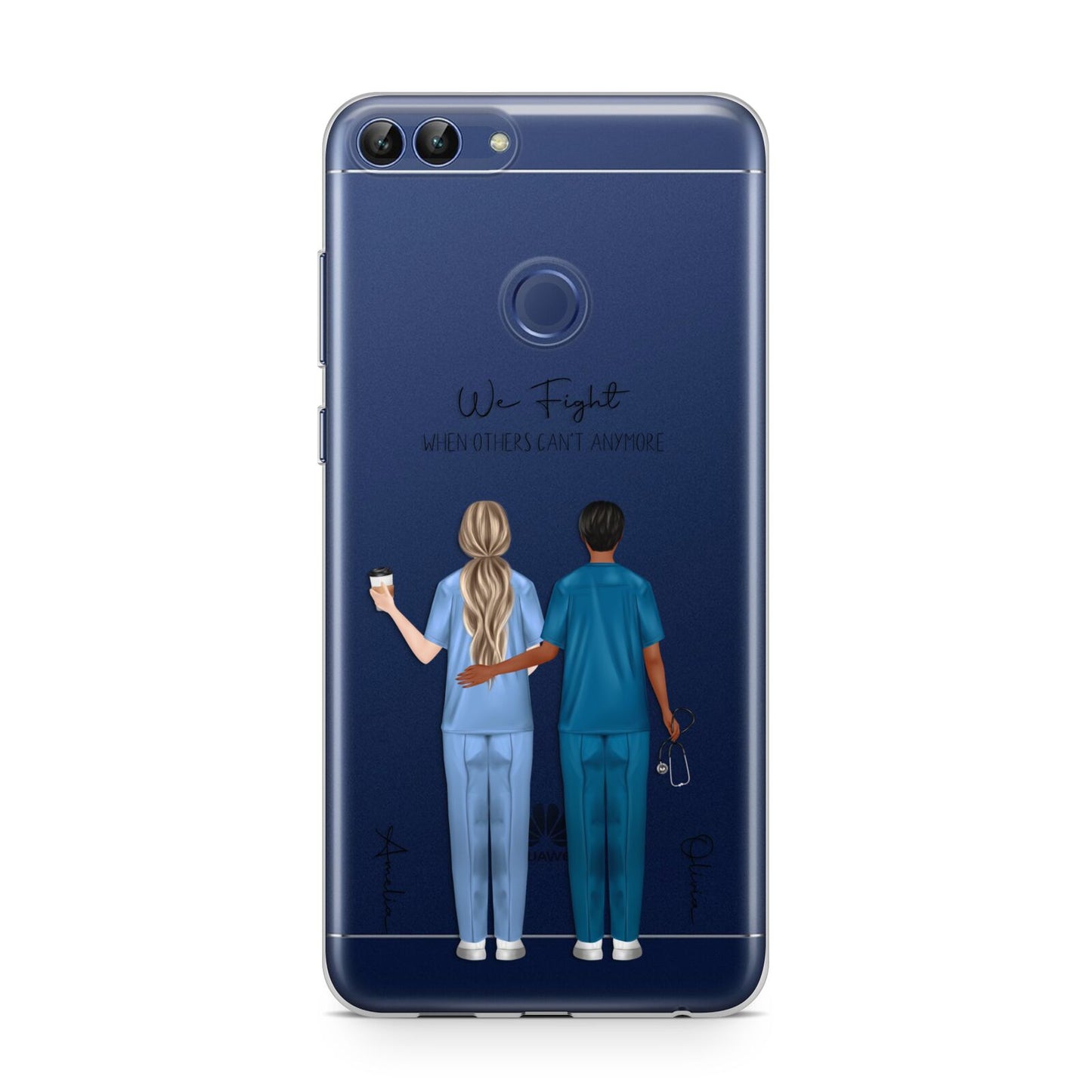 Personalised Two Nurses Huawei P Smart Case