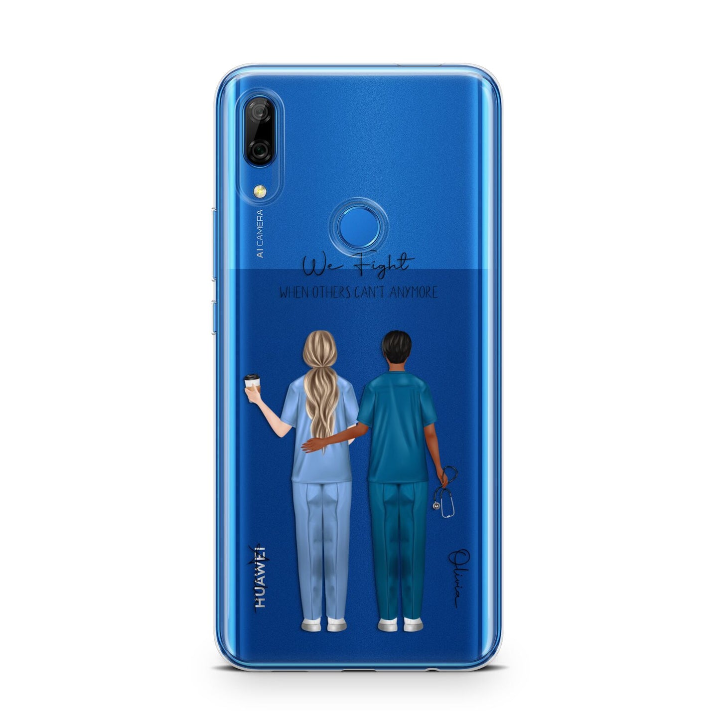 Personalised Two Nurses Huawei P Smart Z