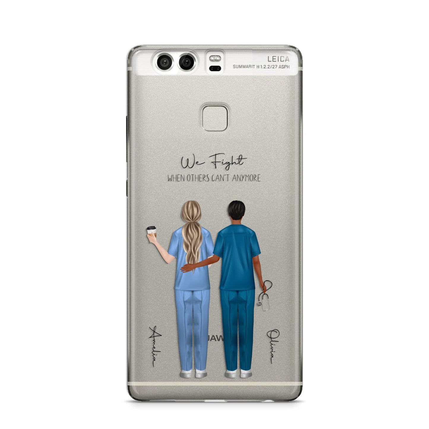 Personalised Two Nurses Huawei P9 Case