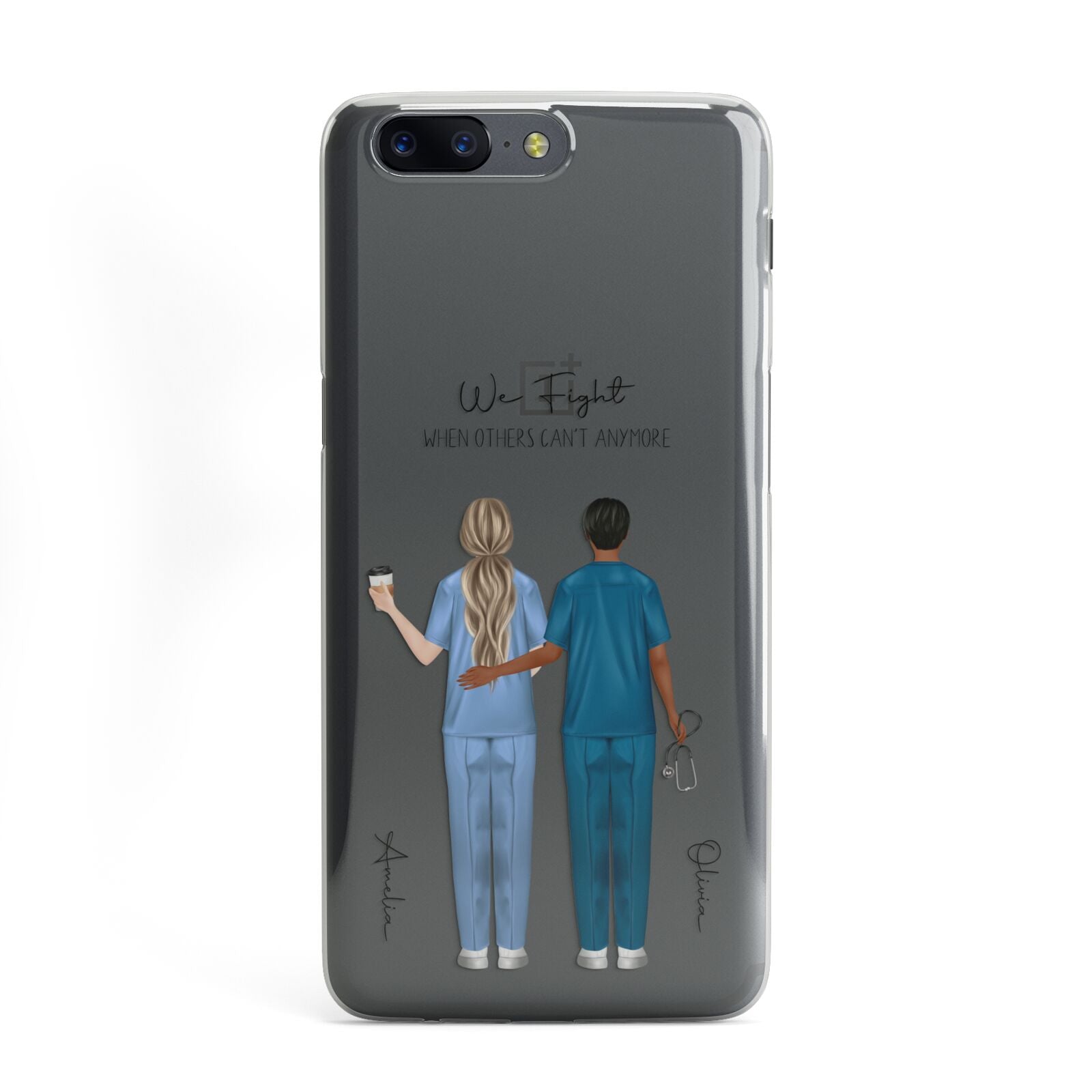 Personalised Two Nurses OnePlus Case