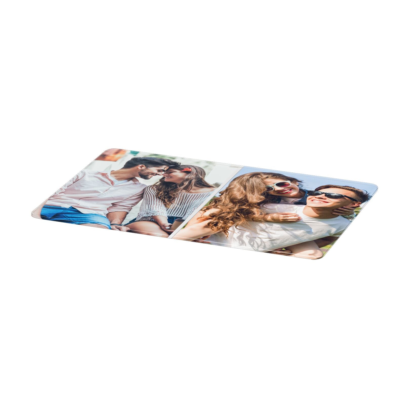 Personalised Two Photos Collage Apple MacBook Case Only