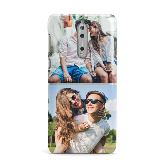 Personalised Two Photos Collage Nokia Case