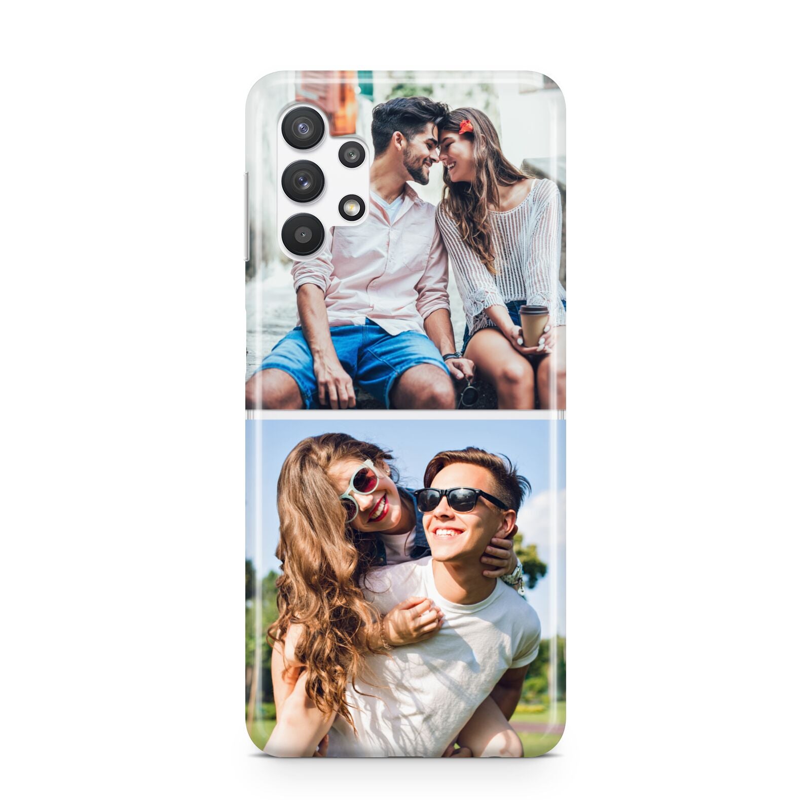 Personalised Two Photos Collage Samsung A32 5G Case