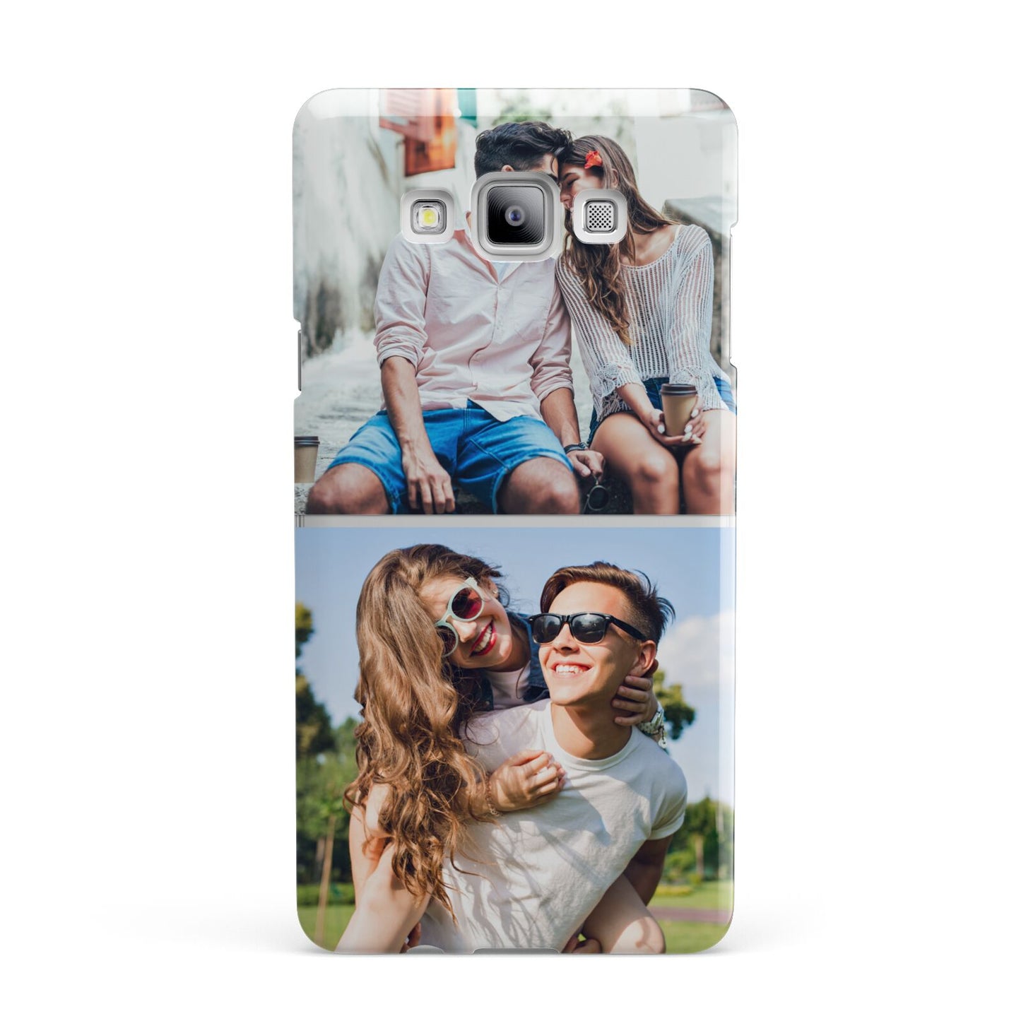 Personalised Two Photos Collage Samsung Galaxy A7 2015 Case