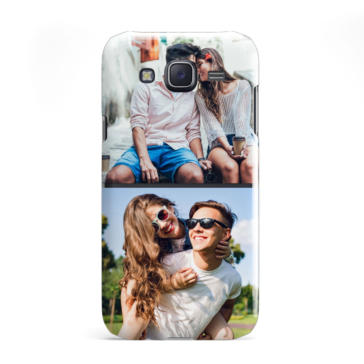 Personalised Two Photos Collage Samsung Galaxy J5 Case