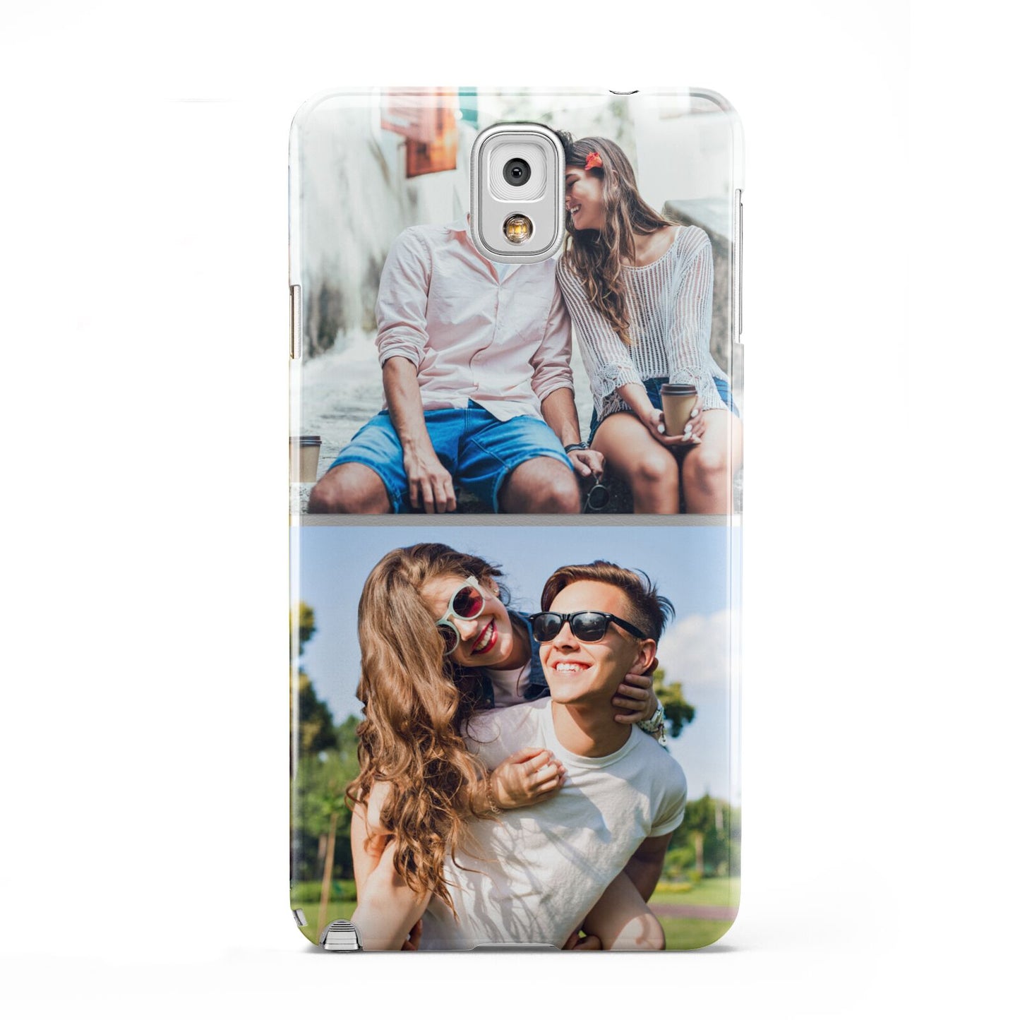 Personalised Two Photos Collage Samsung Galaxy Note 3 Case