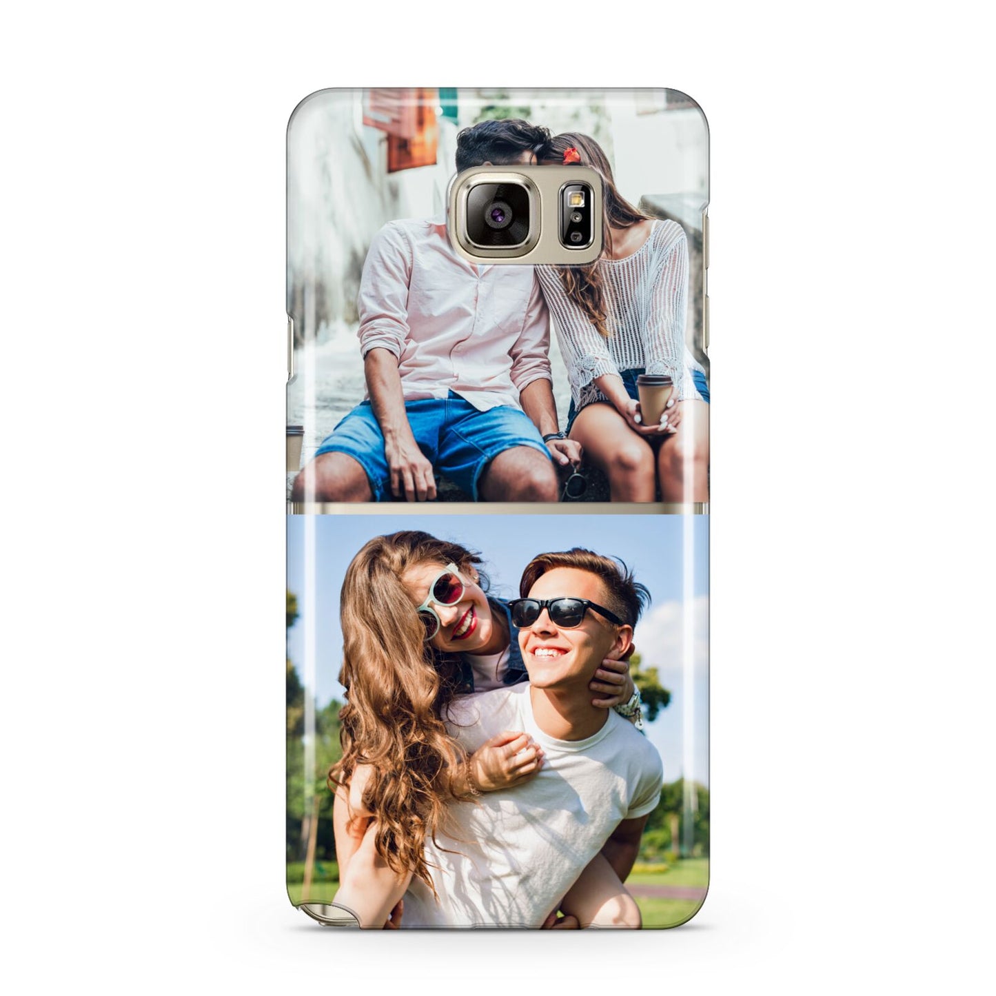 Personalised Two Photos Collage Samsung Galaxy Note 5 Case