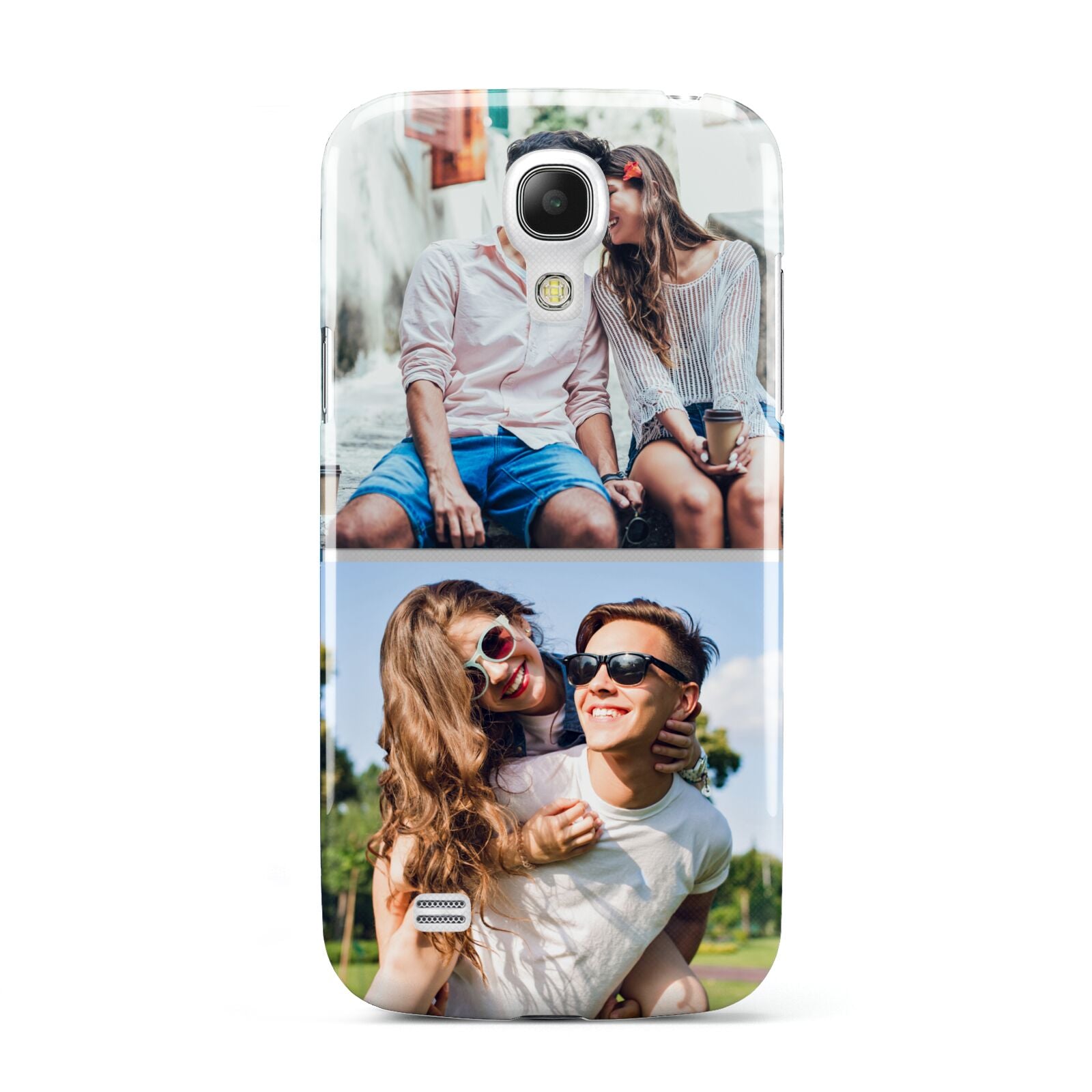 Personalised Two Photos Collage Samsung Galaxy S4 Mini Case