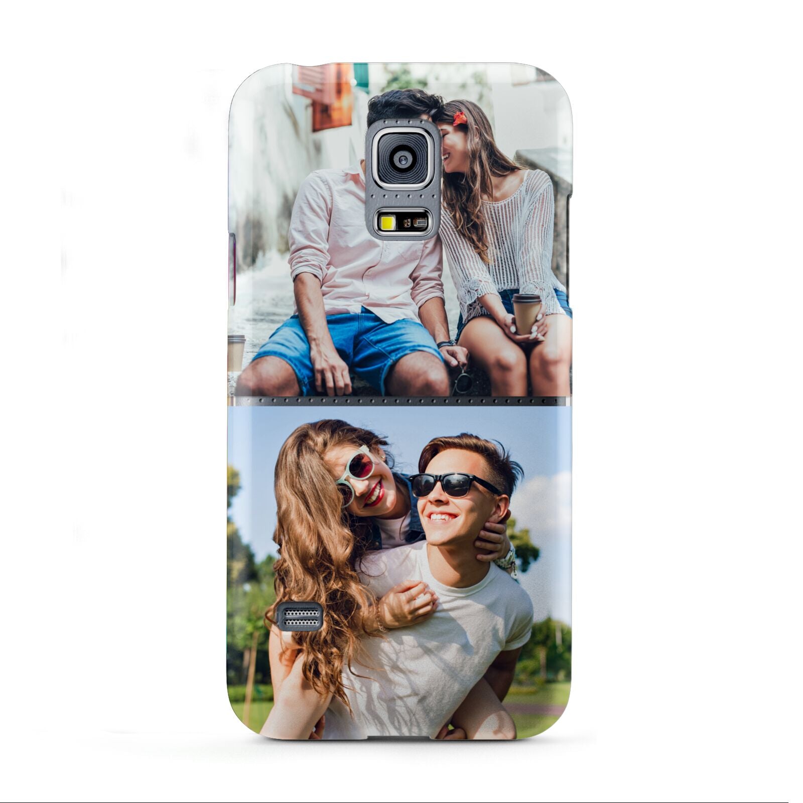 Personalised Two Photos Collage Samsung Galaxy S5 Mini Case