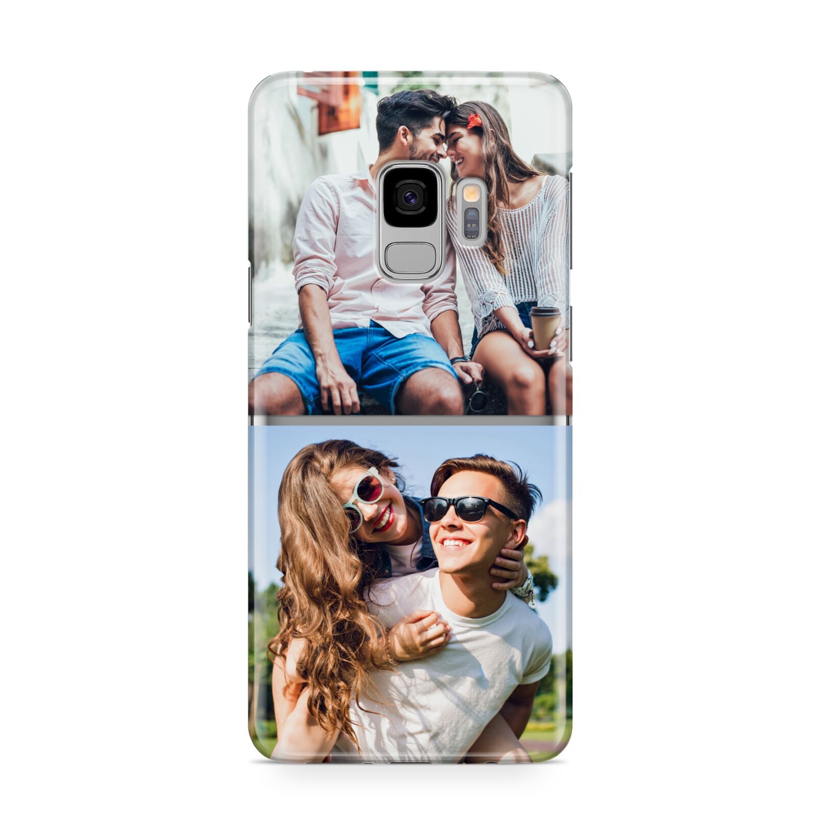 Personalised Two Photos Collage Samsung Galaxy S9 Case