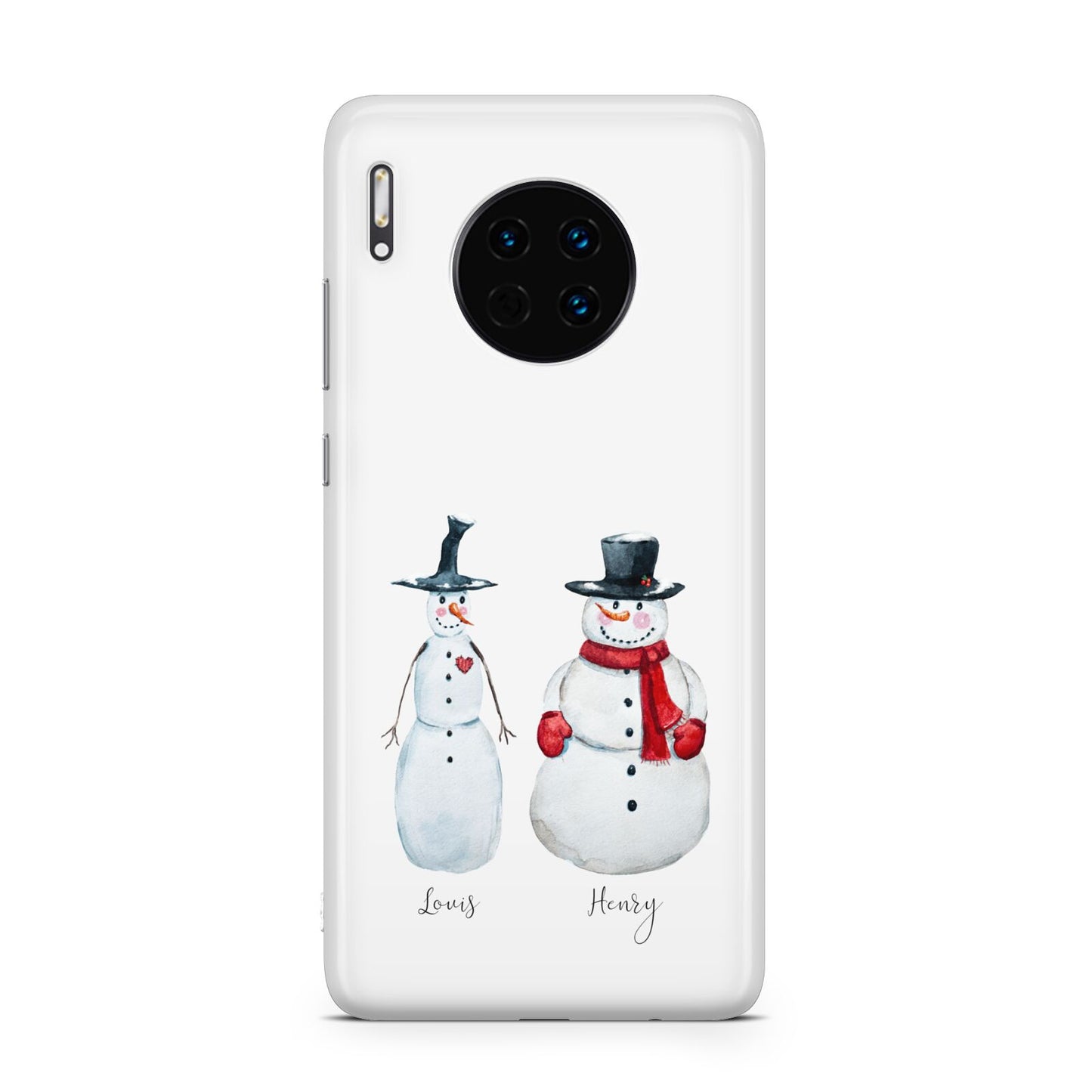 Personalised Two Snowmen Huawei Mate 30