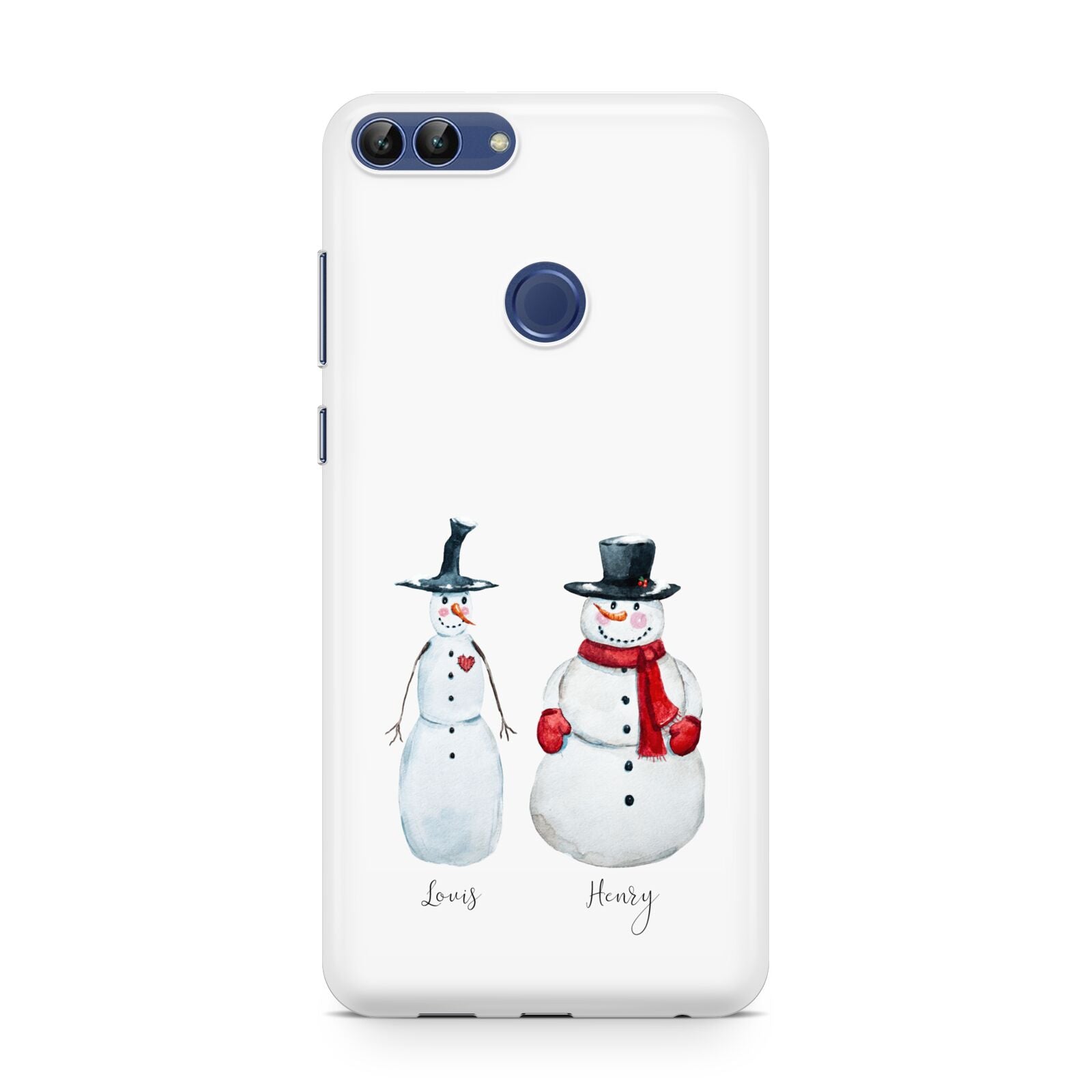 Personalised Two Snowmen Huawei P Smart Case