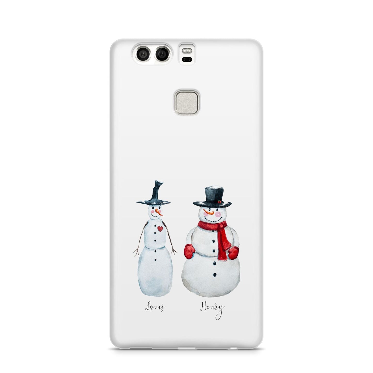 Personalised Two Snowmen Huawei P9 Case