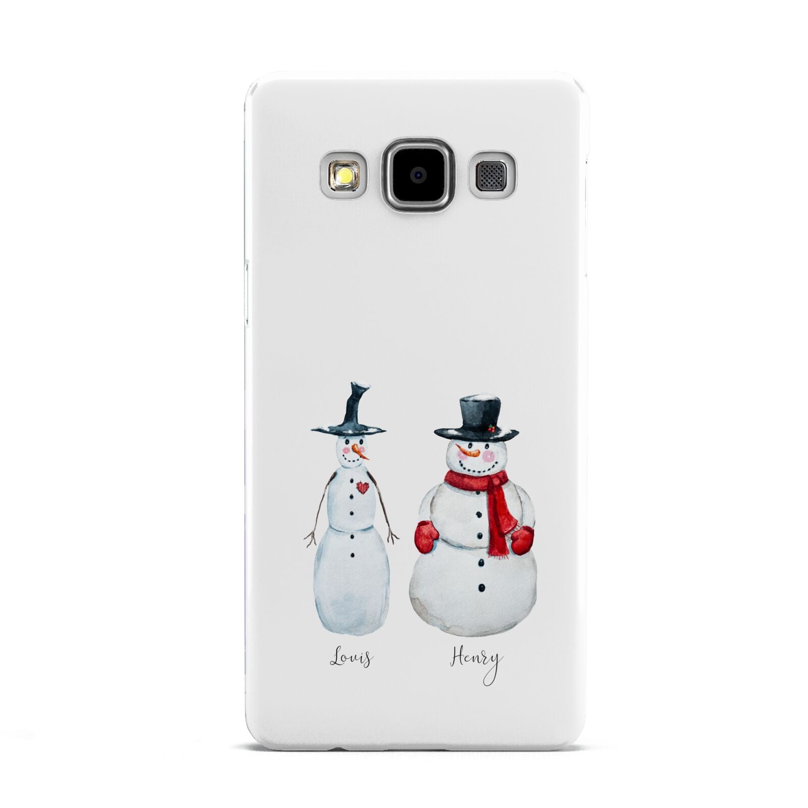 Personalised Two Snowmen Samsung Galaxy A5 Case