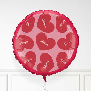 Personalised Valentine Heart Balloon