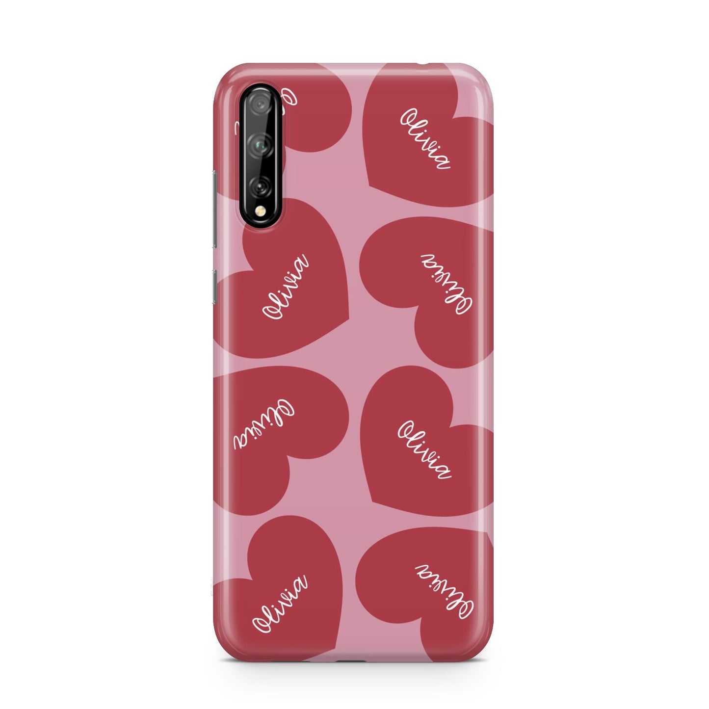 Personalised Valentine Heart Huawei Enjoy 10s Phone Case