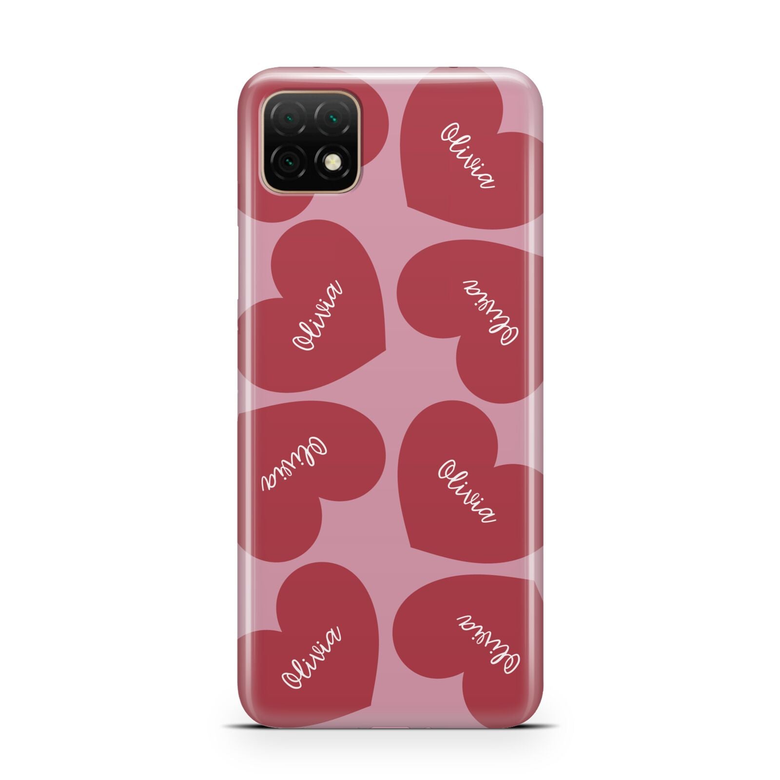 Personalised Valentine Heart Huawei Enjoy 20 Phone Case