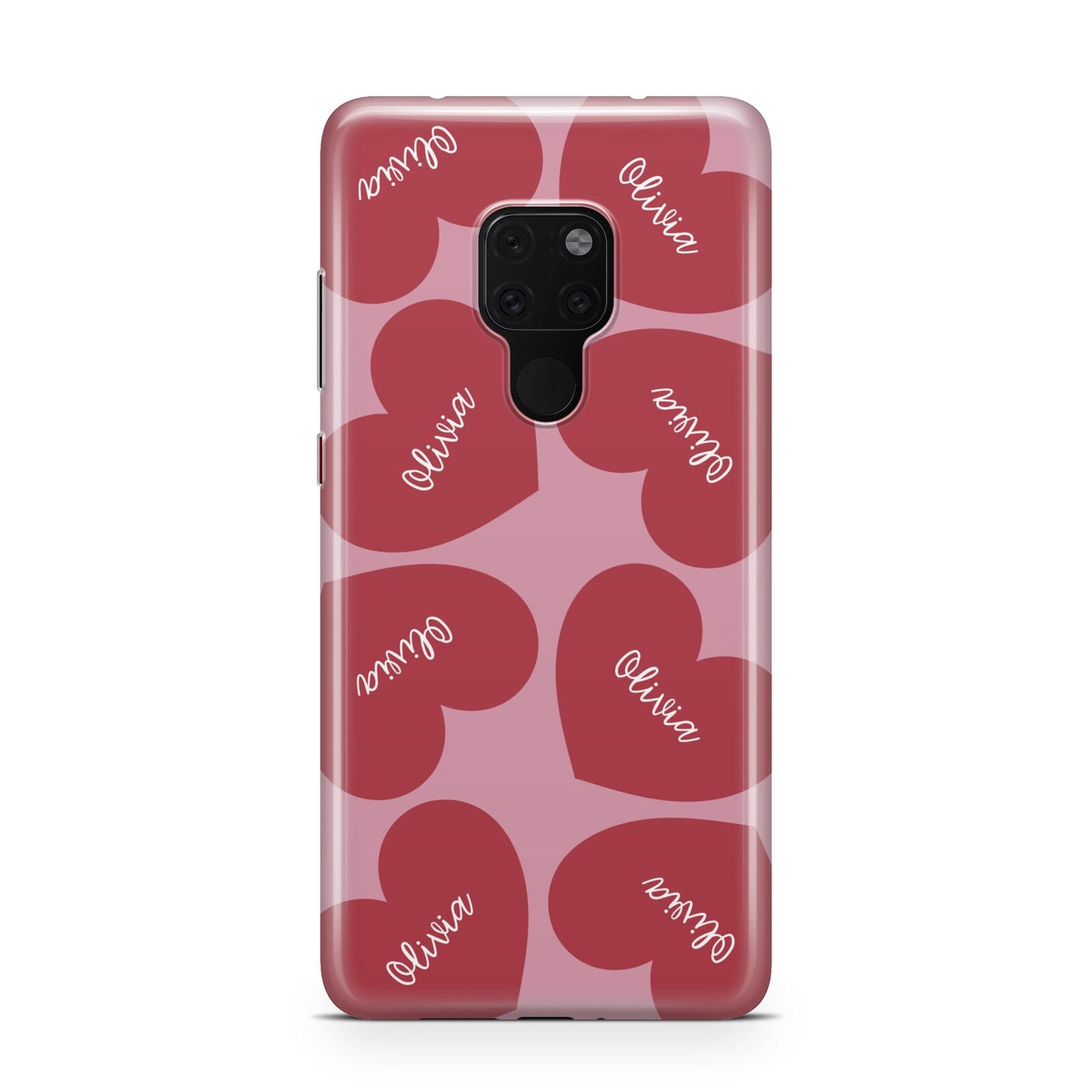 Personalised Valentine Heart Huawei Mate 20 Phone Case