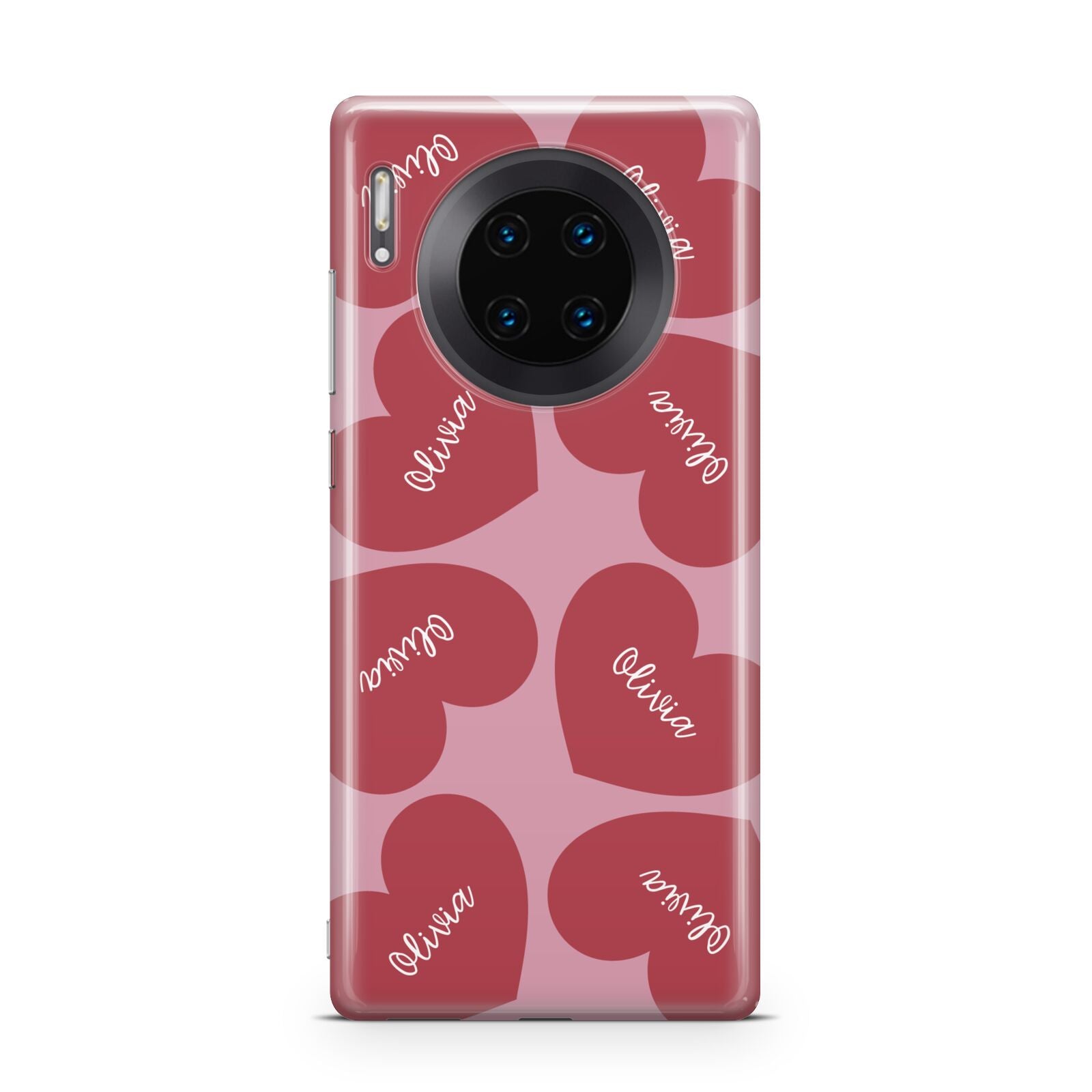 Personalised Valentine Heart Huawei Mate 30 Pro Phone Case