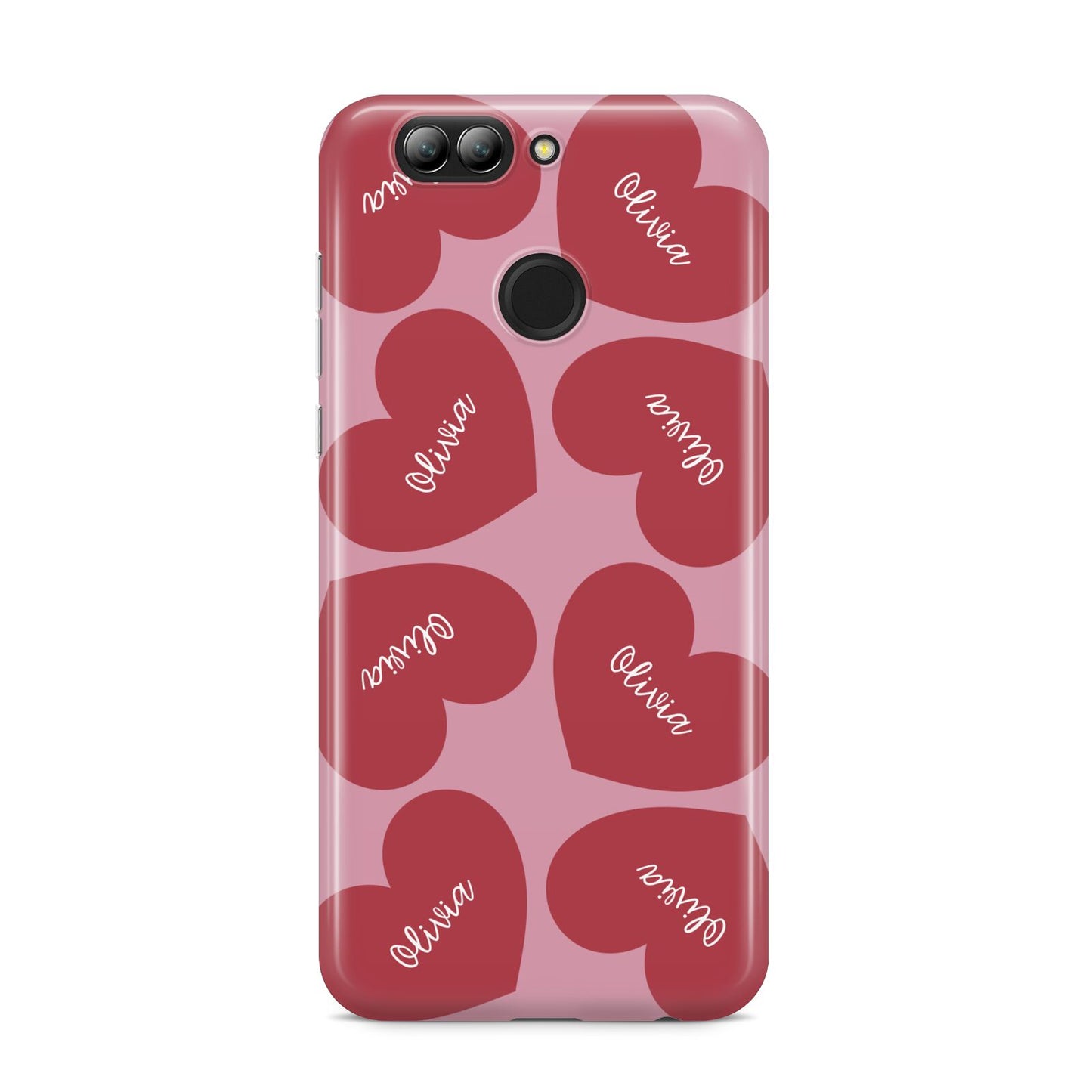 Personalised Valentine Heart Huawei Nova 2s Phone Case