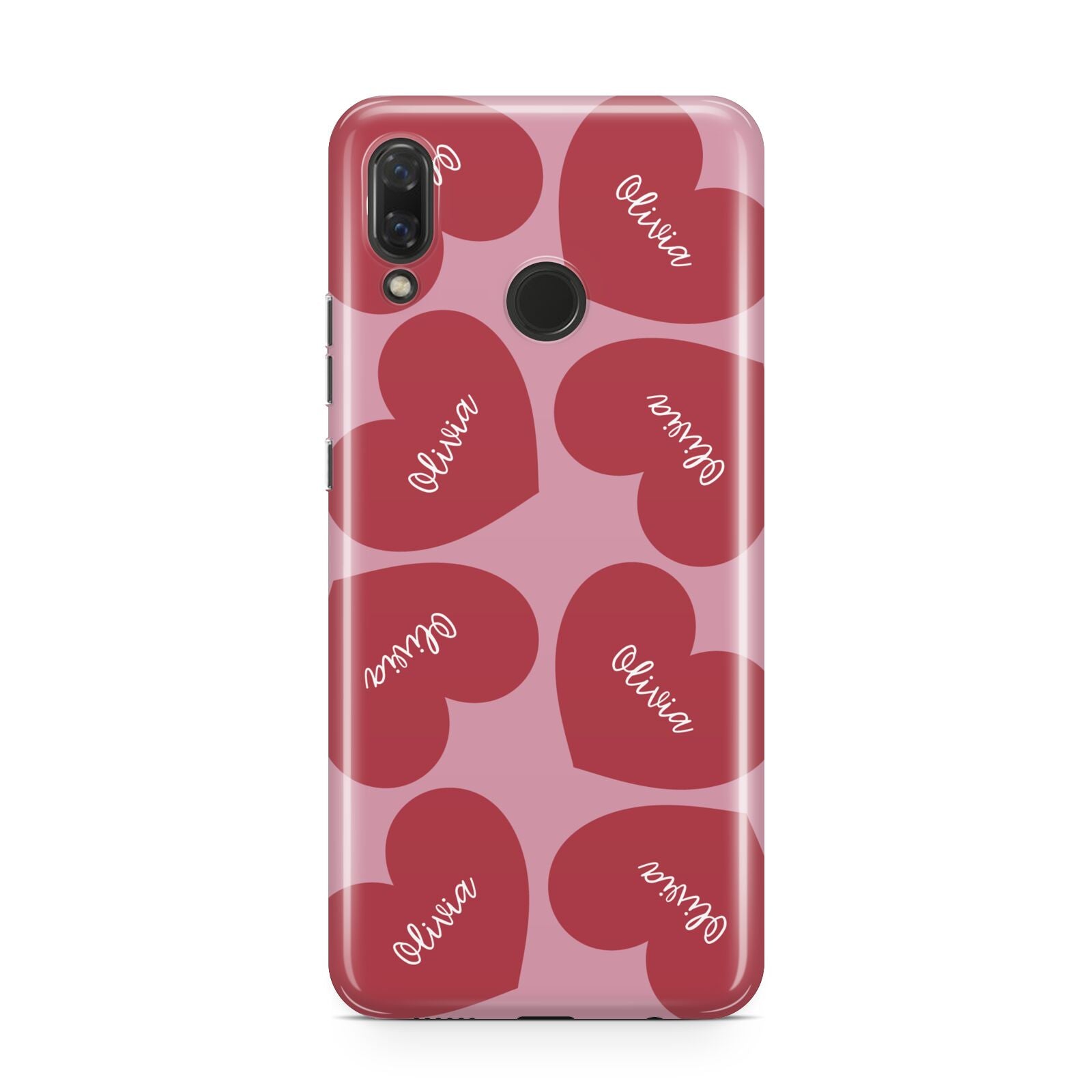 Personalised Valentine Heart Huawei Nova 3 Phone Case