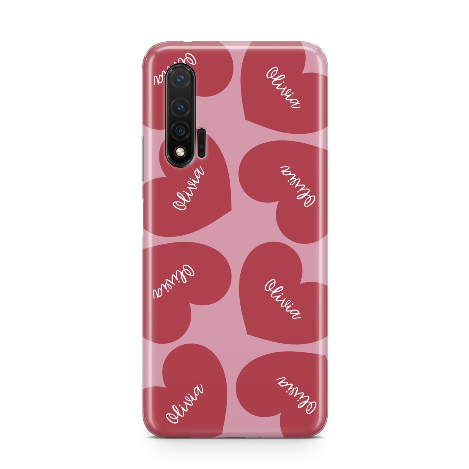 Personalised Valentine Heart Huawei Nova 6 Phone Case