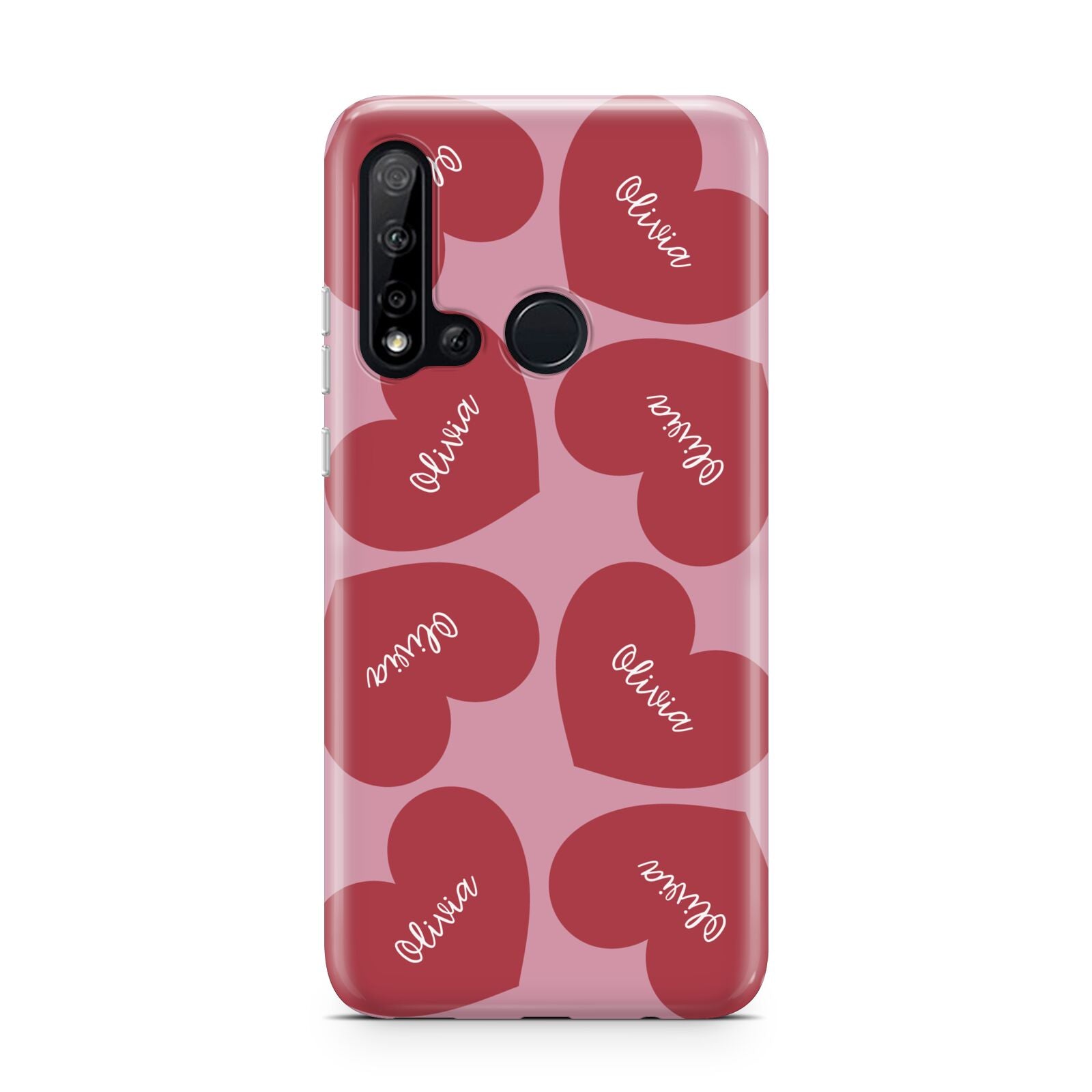 Personalised Valentine Heart Huawei P20 Lite 5G Phone Case