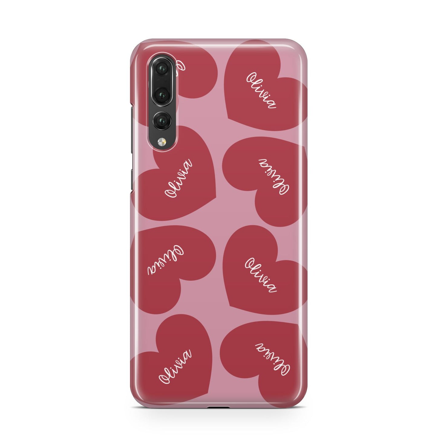 Personalised Valentine Heart Huawei P20 Pro Phone Case