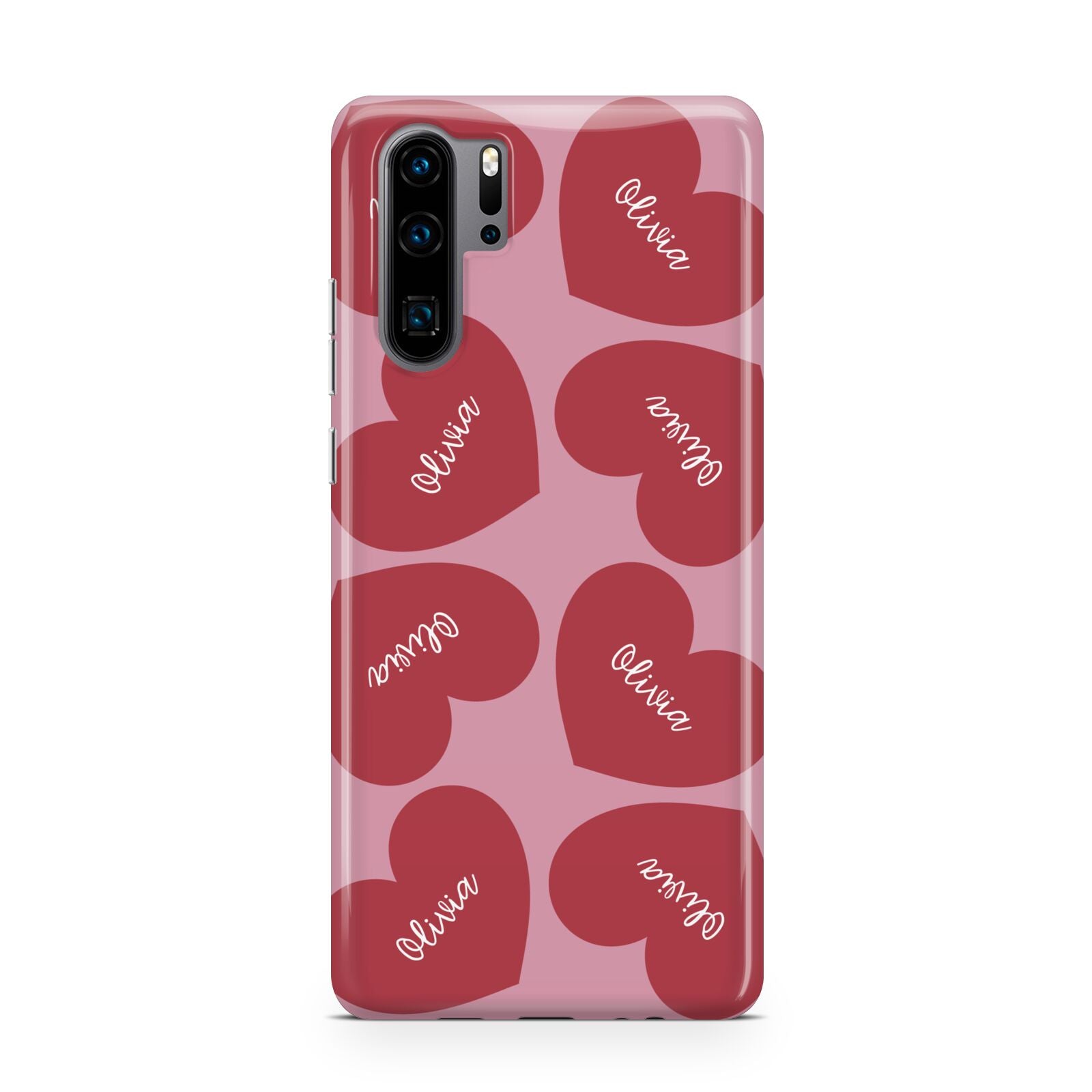 Personalised Valentine Heart Huawei P30 Pro Phone Case