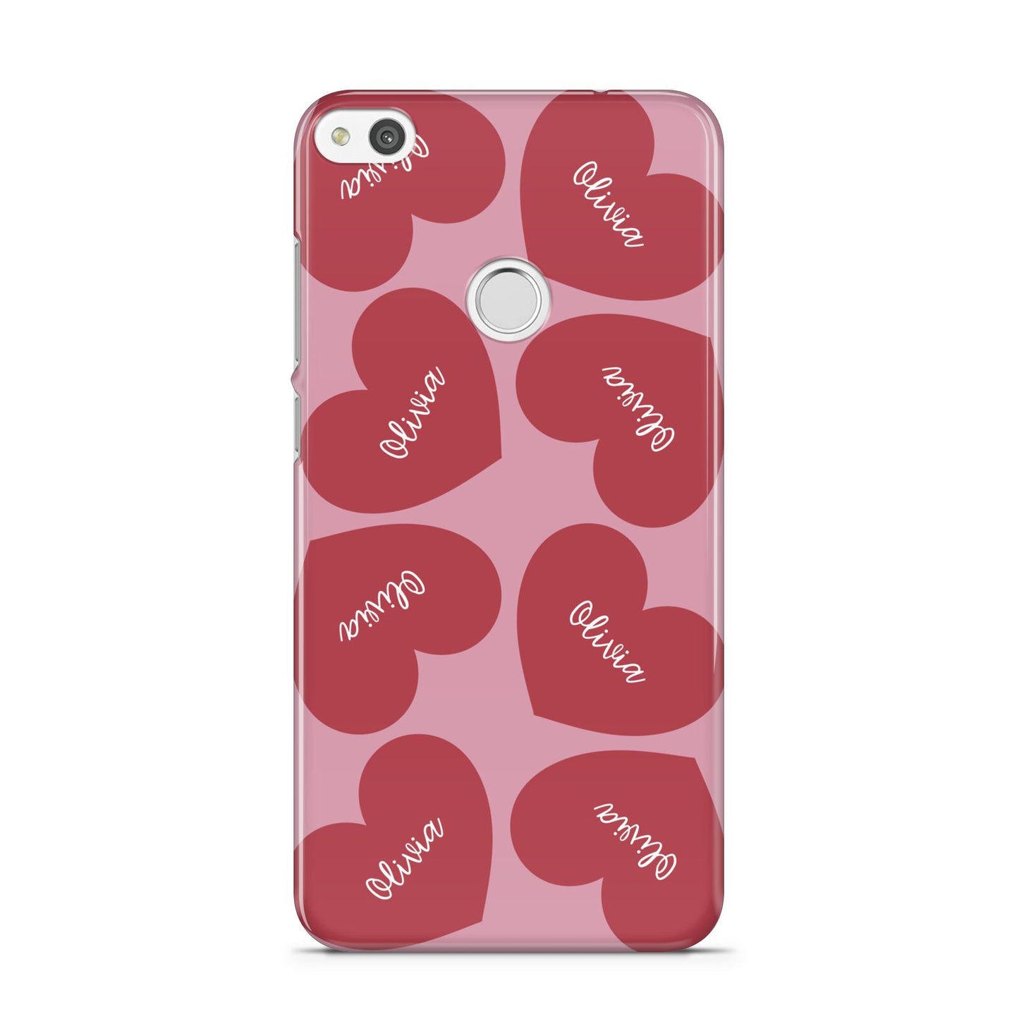 Personalised Valentine Heart Huawei P8 Lite Case