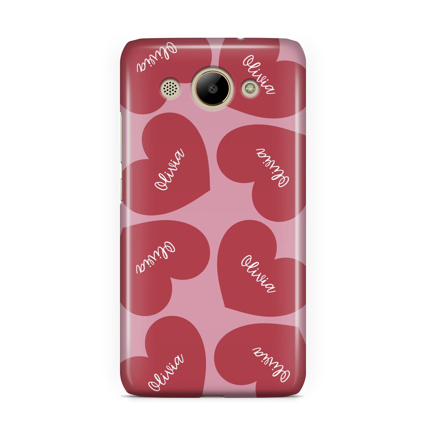 Personalised Valentine Heart Huawei Y3 2017