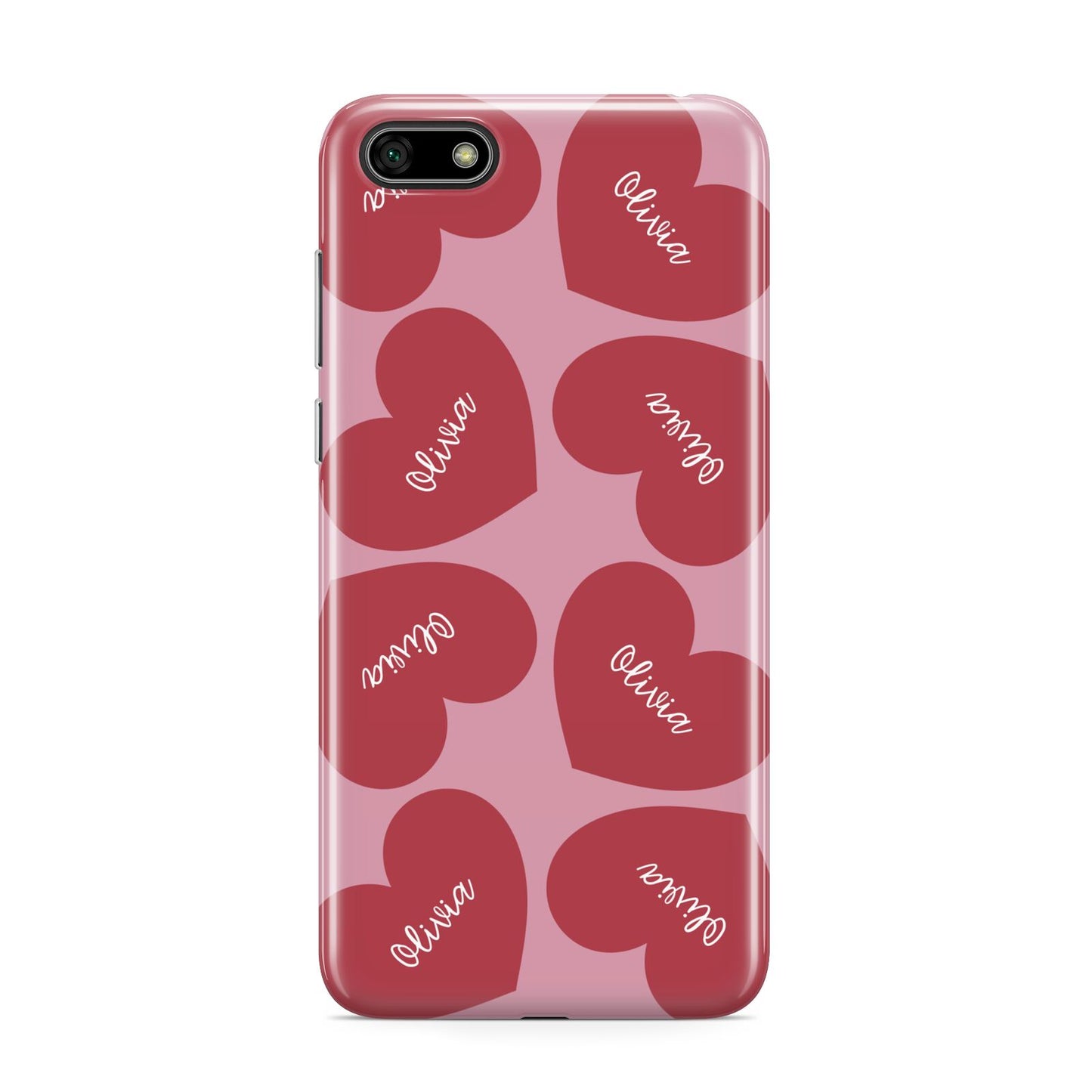 Personalised Valentine Heart Huawei Y5 Prime 2018 Phone Case