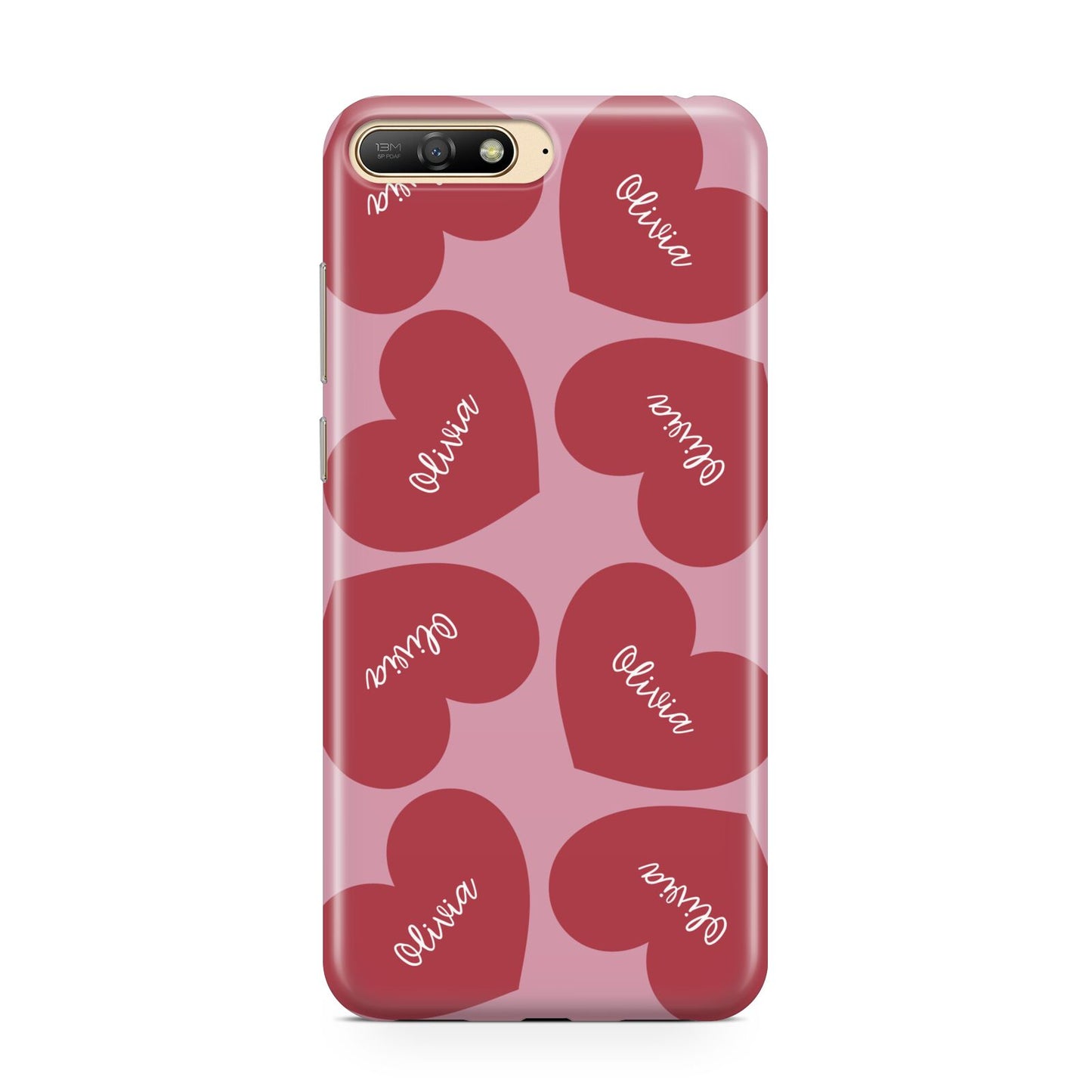 Personalised Valentine Heart Huawei Y6 2018