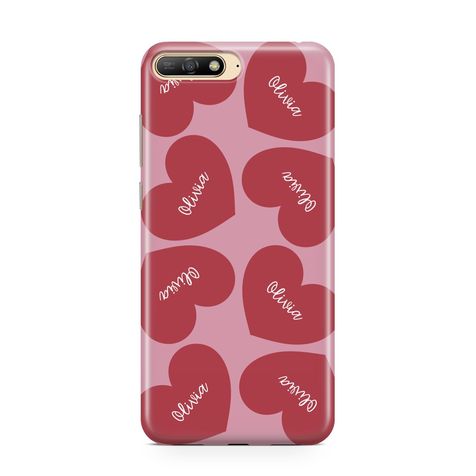 Personalised Valentine Heart Huawei Y6 2018