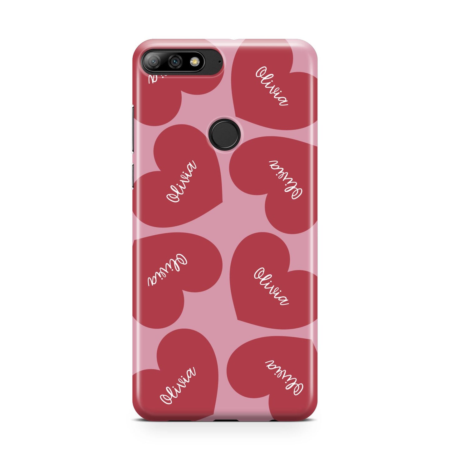 Personalised Valentine Heart Huawei Y7 2018