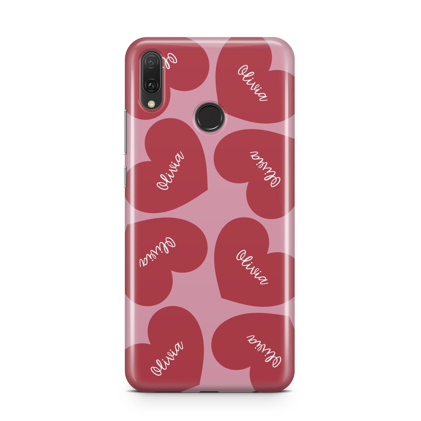 Personalised Valentine Heart Huawei Y9 2019