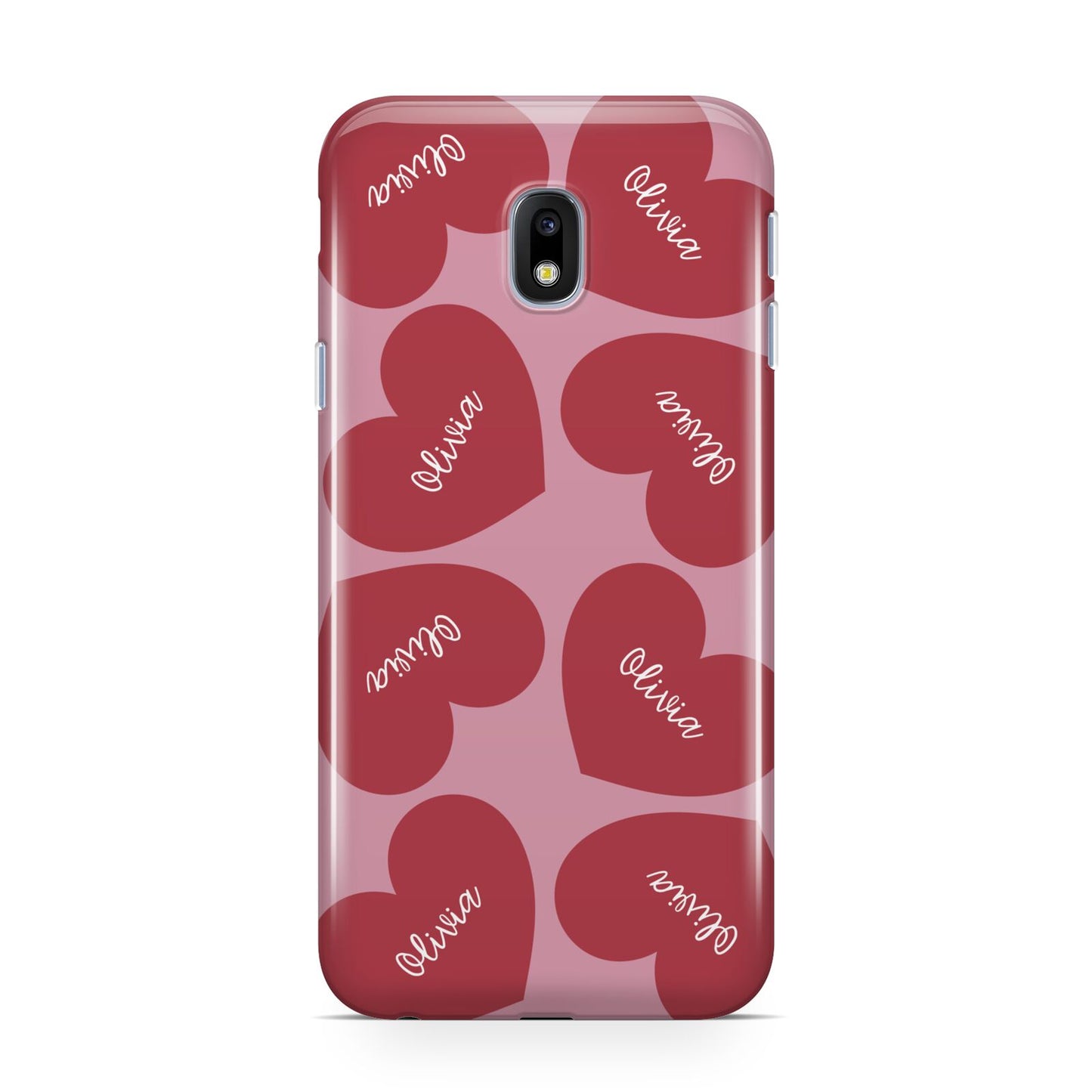 Personalised Valentine Heart Samsung Galaxy J3 2017 Case