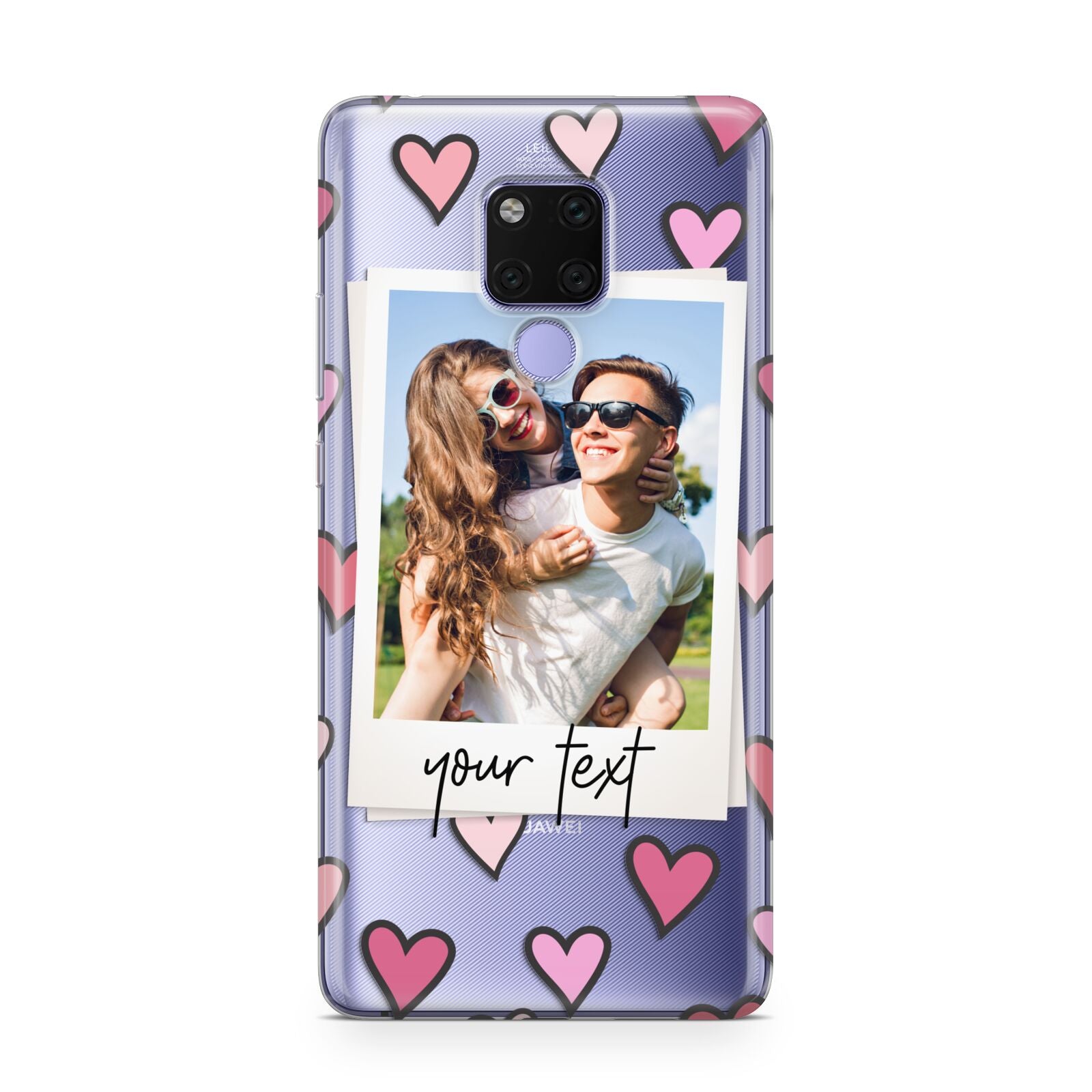 Personalised Valentine s Day Photo Huawei Mate 20X Phone Case