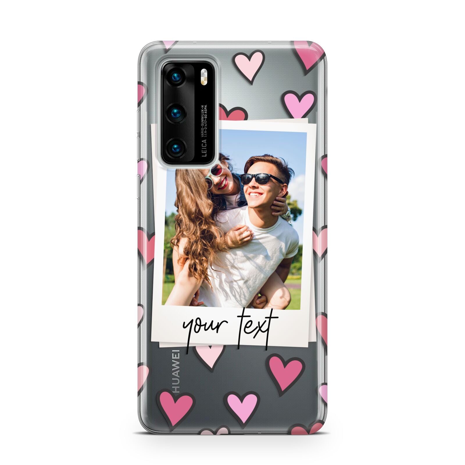 Personalised Valentine s Day Photo Huawei P40 Phone Case