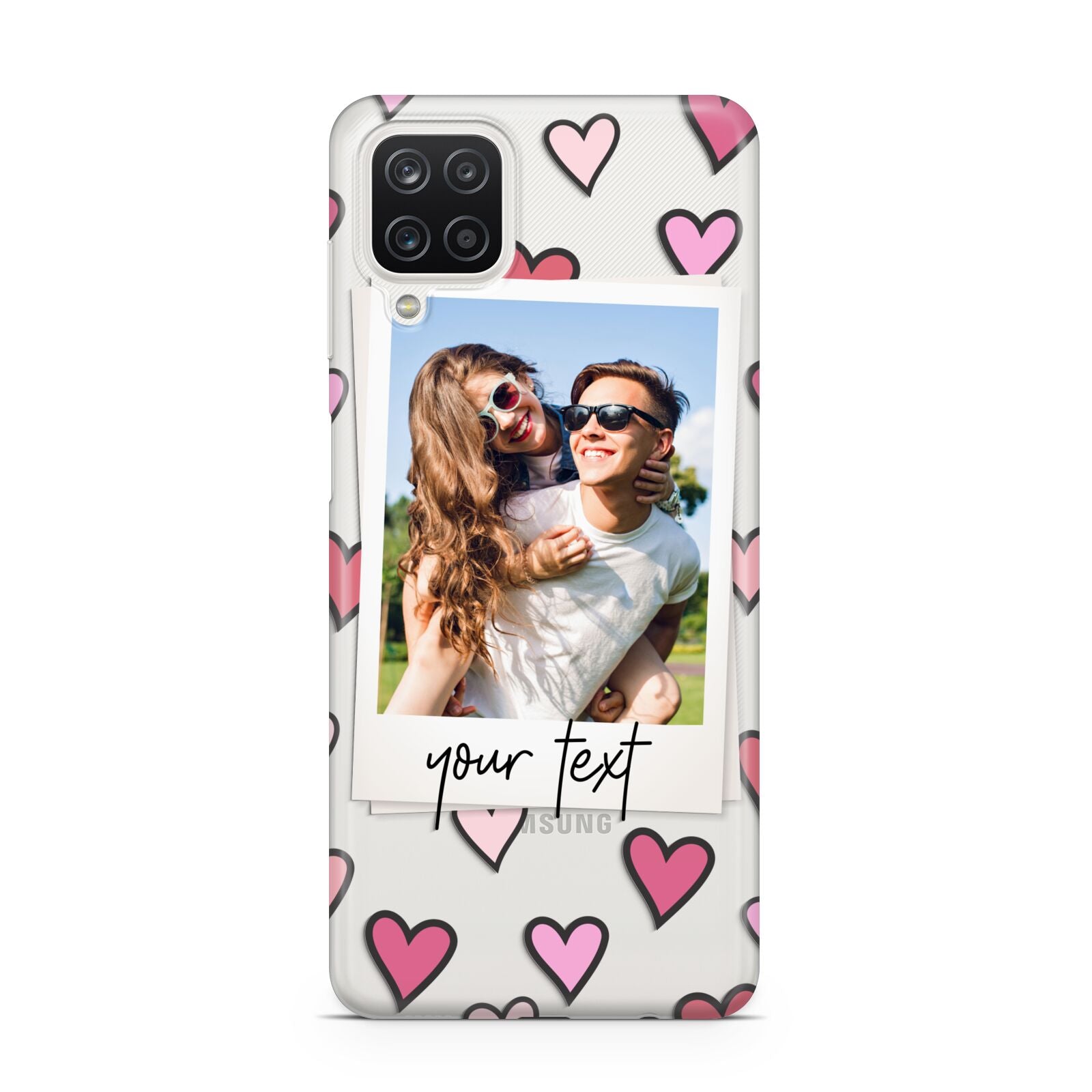 Personalised Valentine s Day Photo Samsung A12 Case