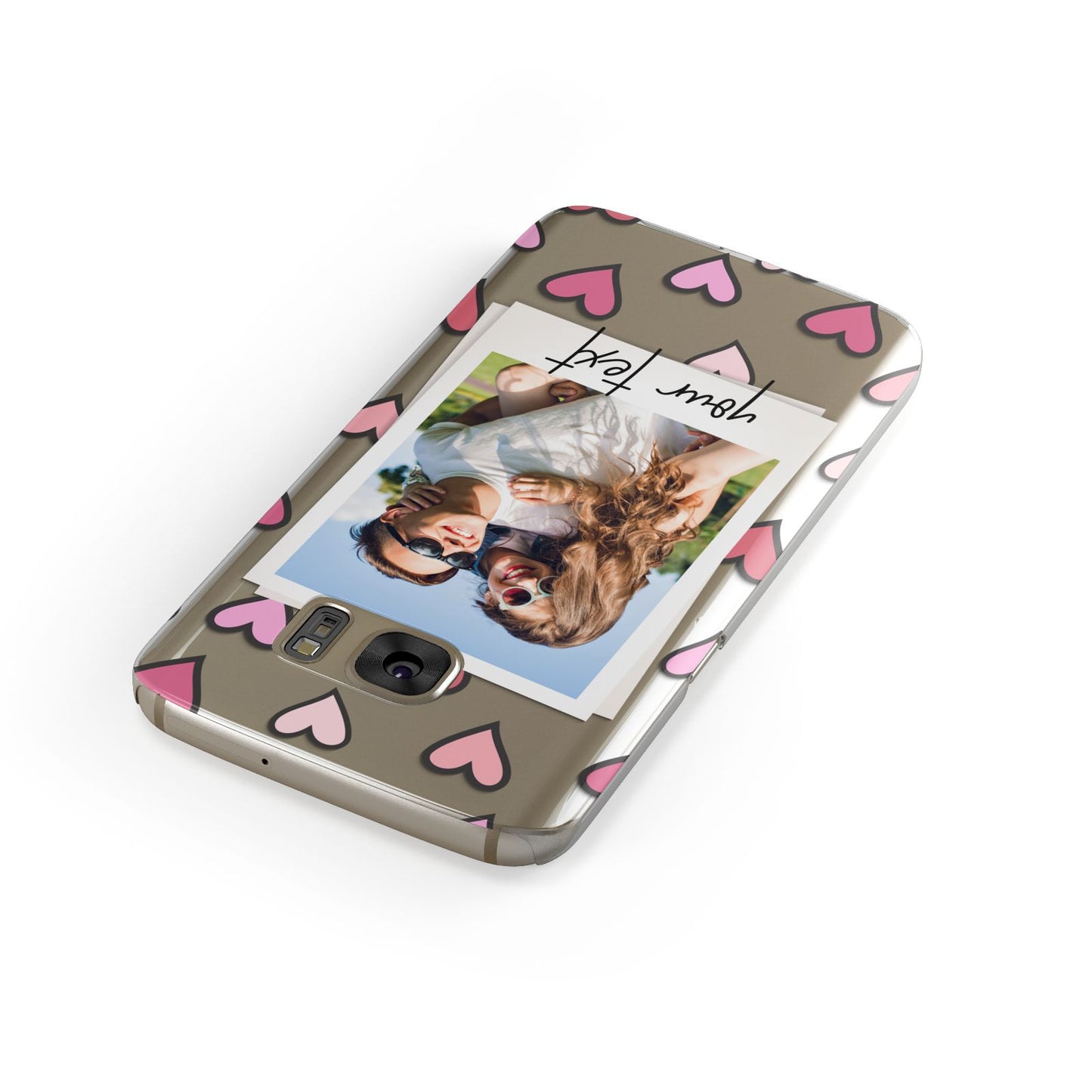 Personalised Valentine s Day Photo Samsung Galaxy Case Front Close Up